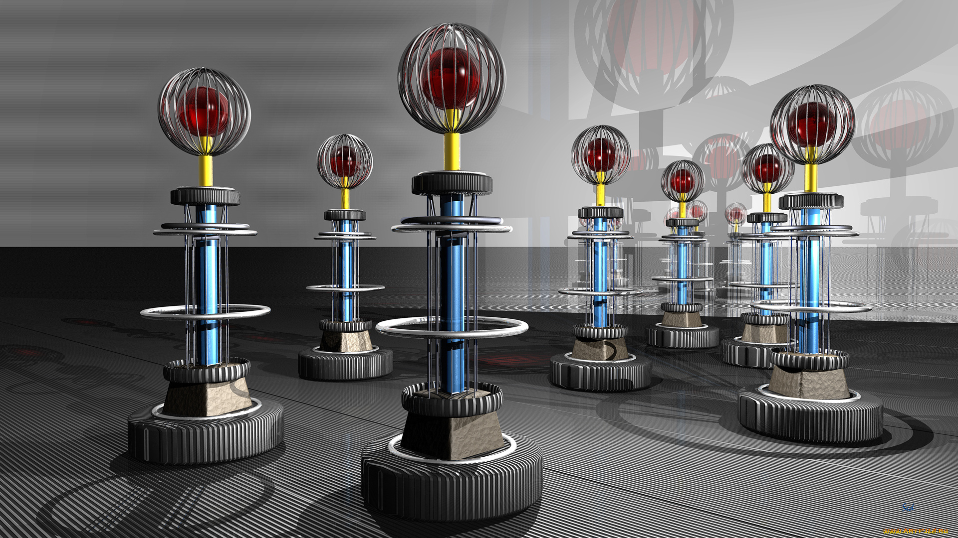 3д, графика, моделирование, , modeling, узор, фон, цвета