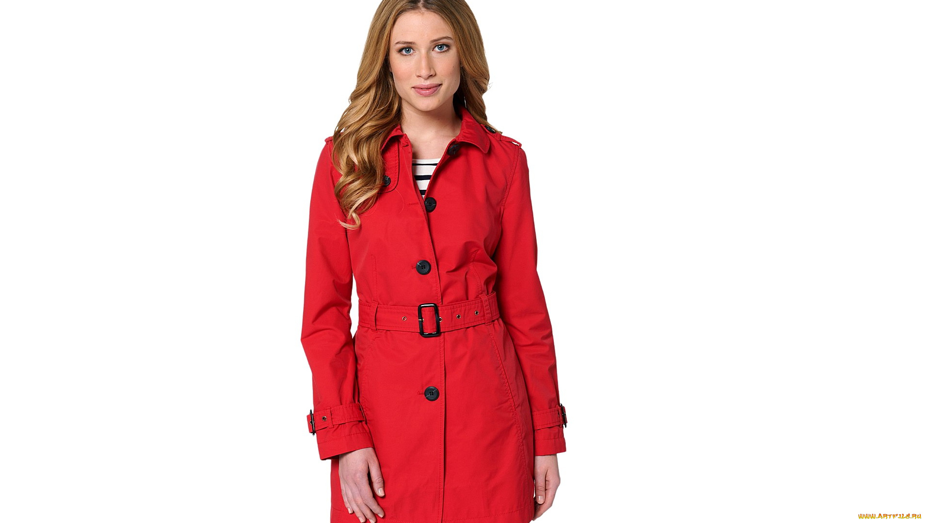 девушки, -unsort, , рыжеволосые, и, другие, модель, джинсы, плащ, улыбка, рыжая