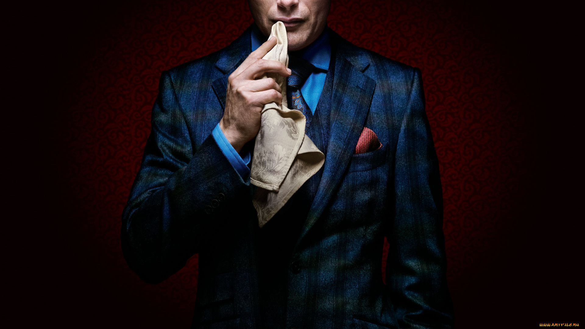 кино, фильмы, hannibal, , сериал, платок
