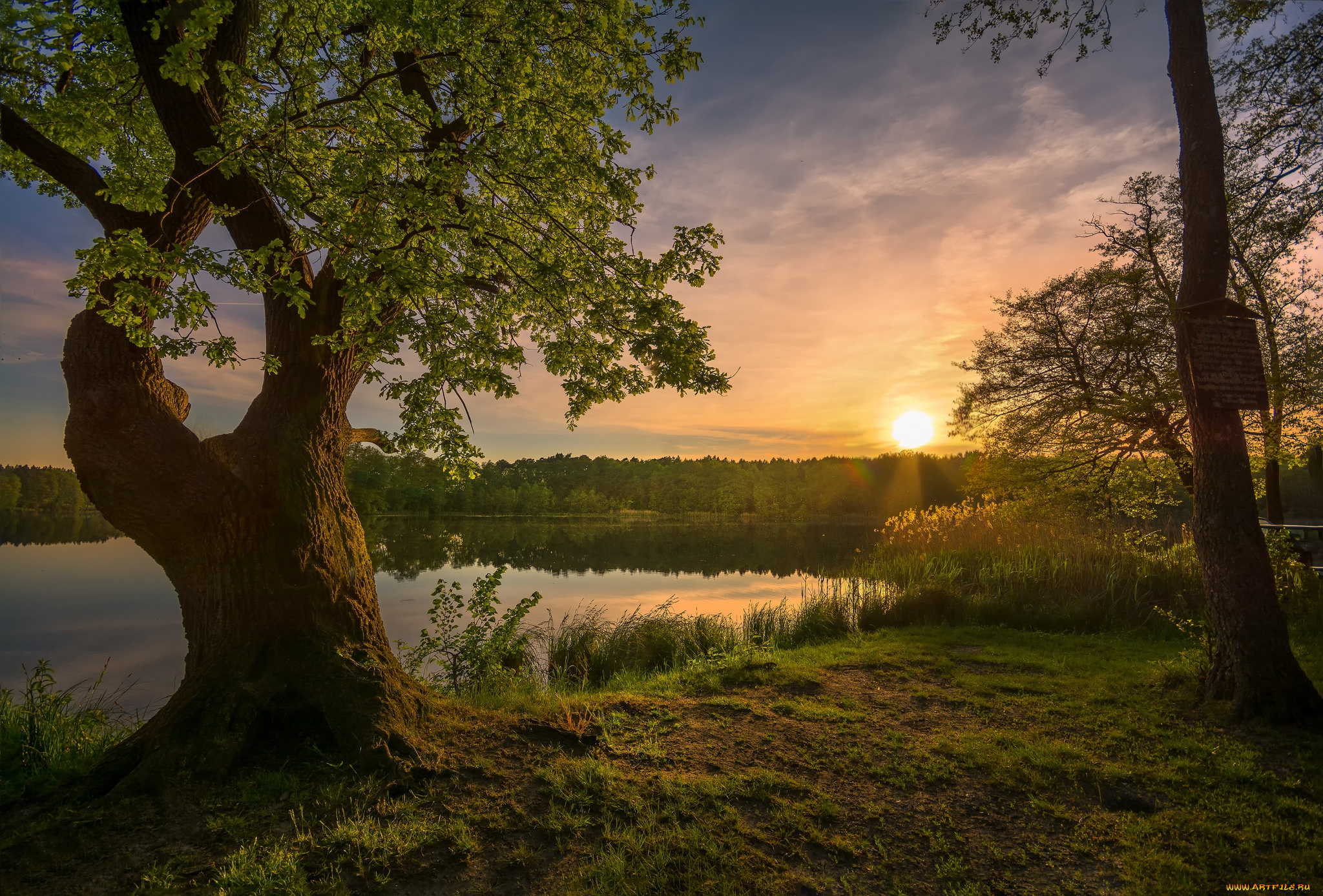 природа, восходы, закаты, рассвет