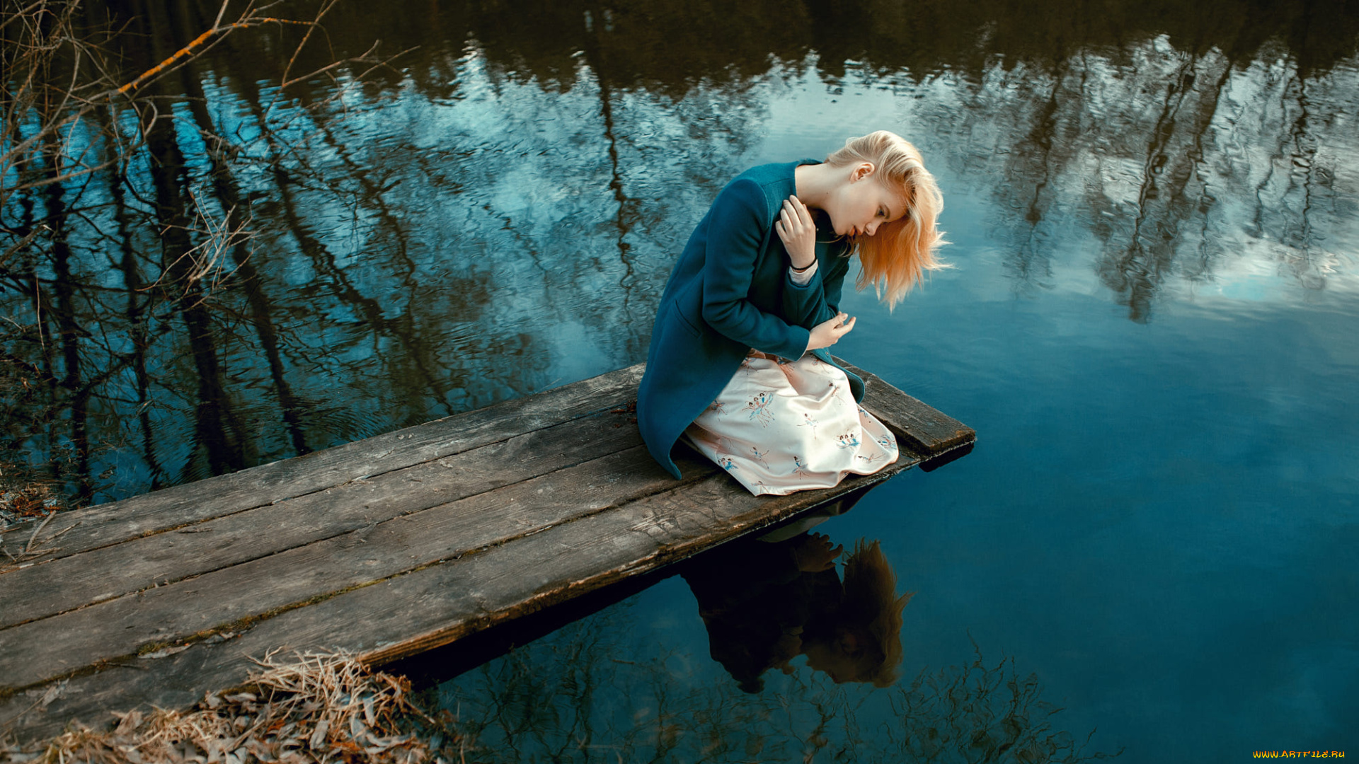 девушка, девушки, -unsort, , блондинки, , светловолосые, модель, мостки