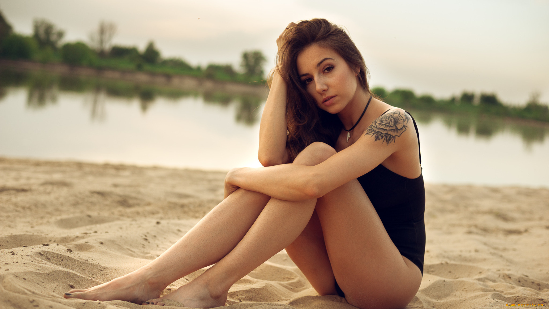 девушка, девушки, -unsort, , брюнетки, темноволосые, модель