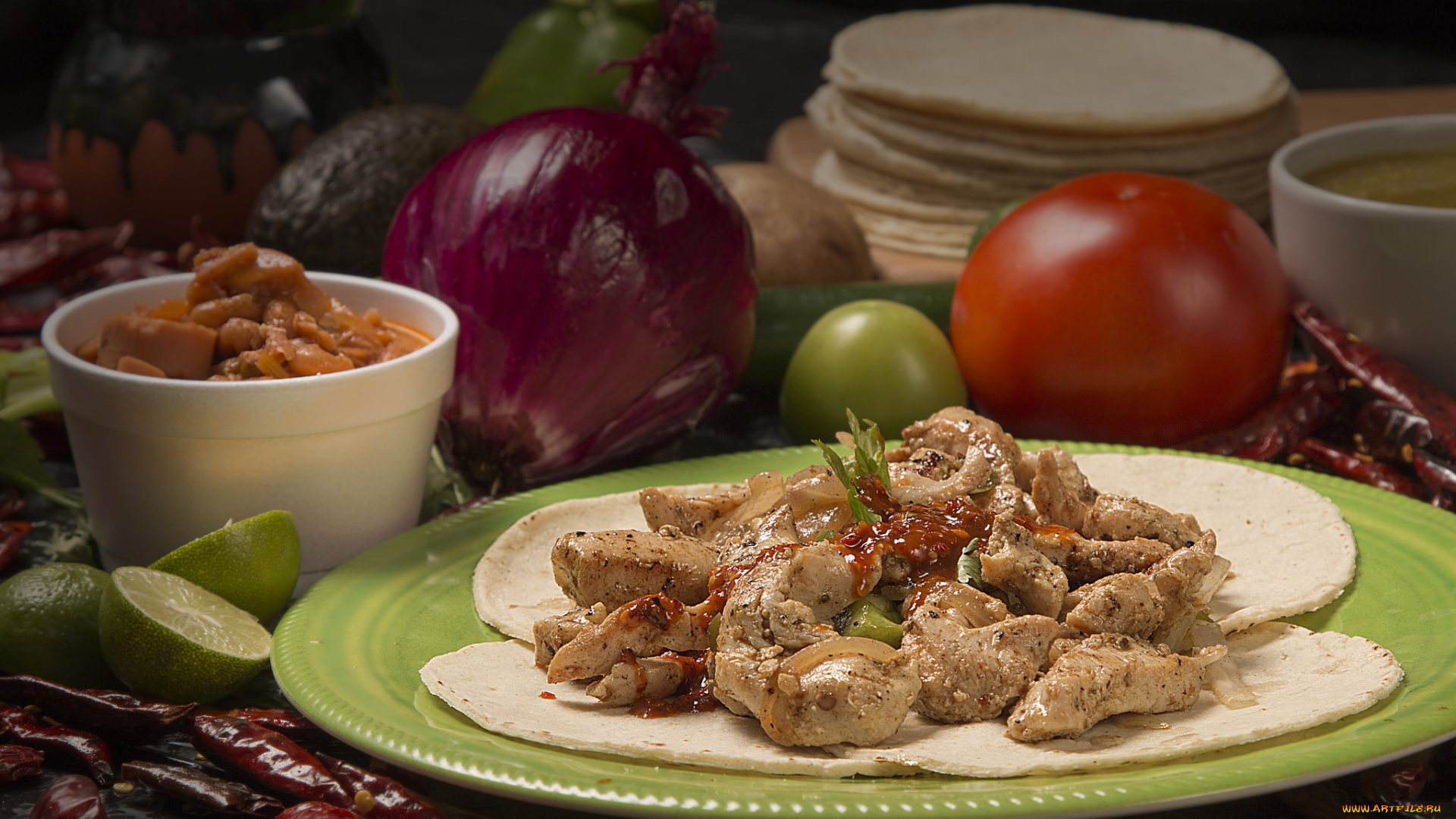 еда, мясные, блюда, снедь, томаты, помидоры