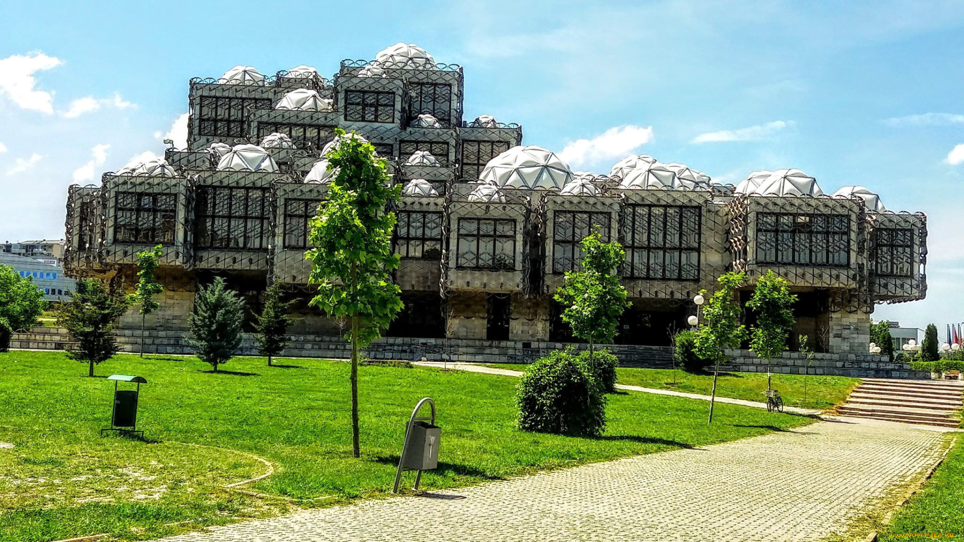 города, -, здания, , дома, библиотека