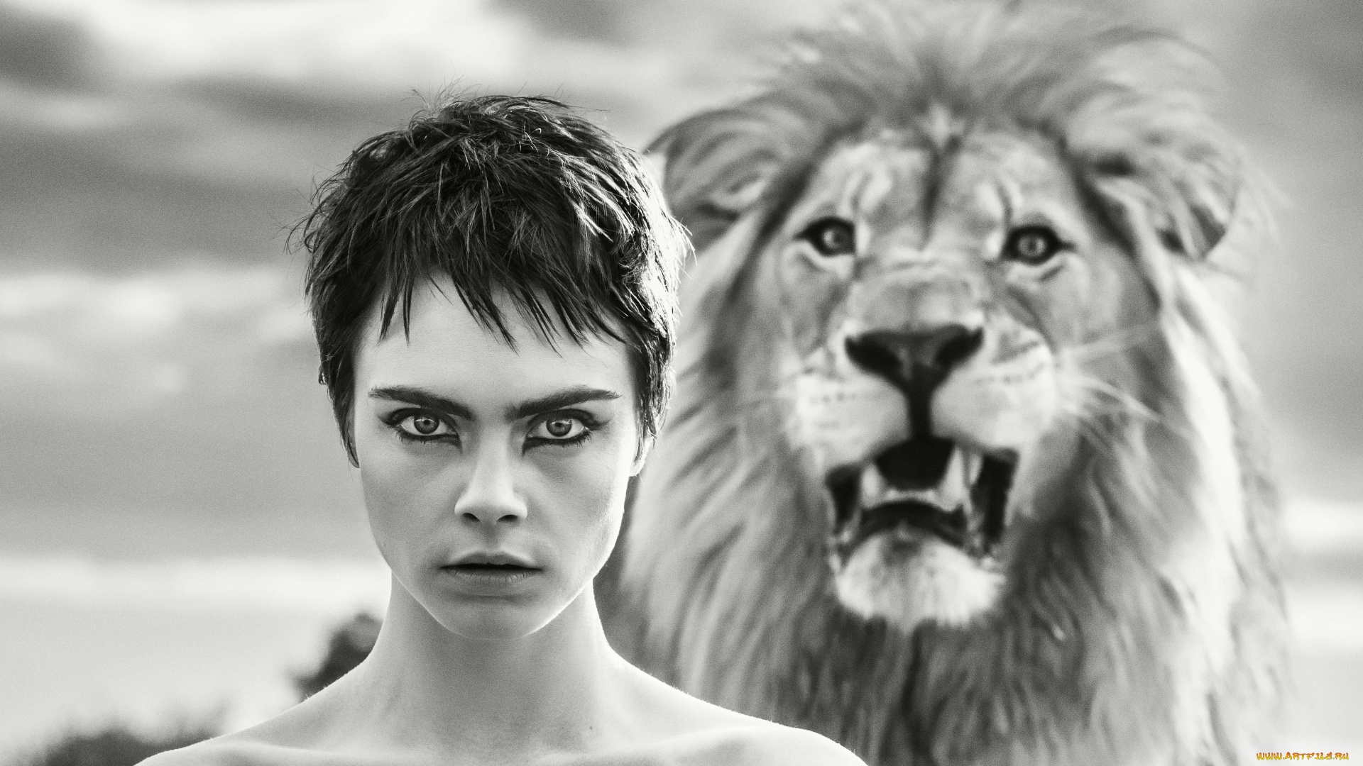 кара, делевинь, девушки, cara, delevingne, монохромное, фото, макияж, портрет, фотосессия, актриса, cara, delevingne, британская, топ-модель