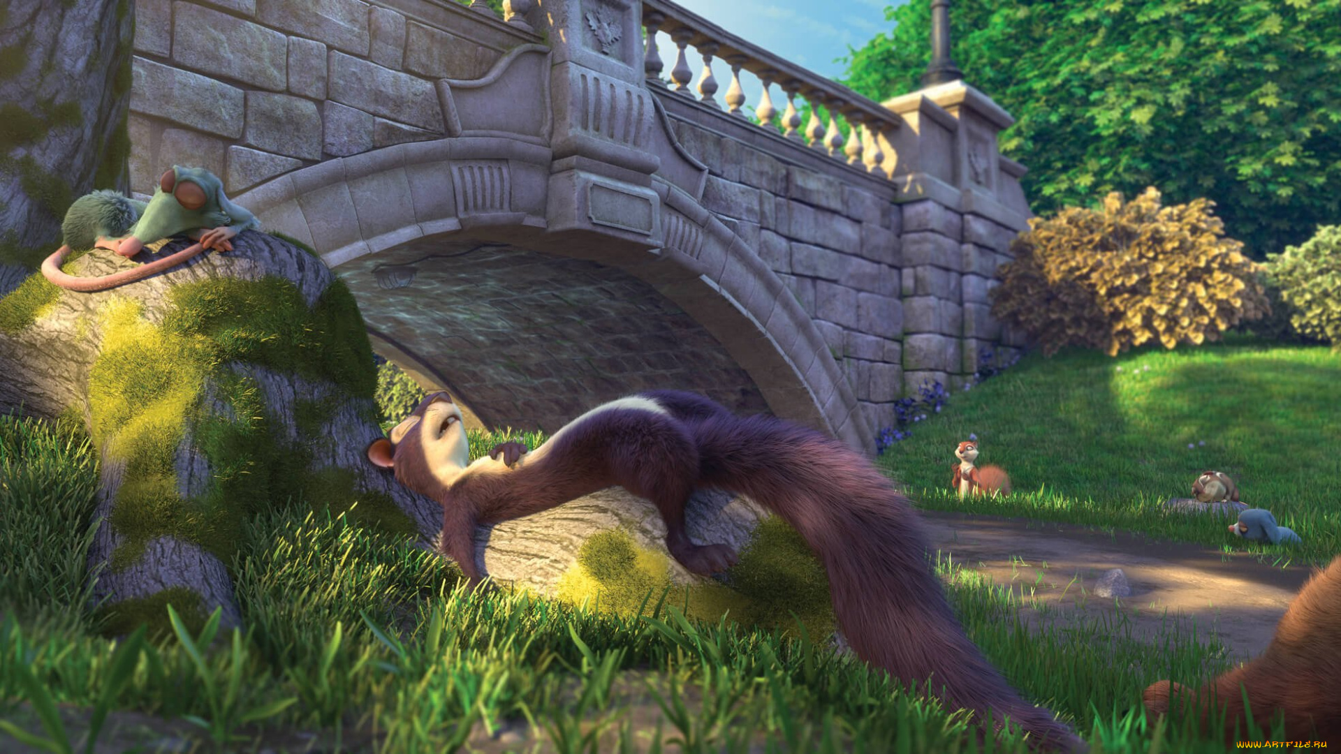 мультфильмы, the, nut, job, 2, the, nut, job, 2