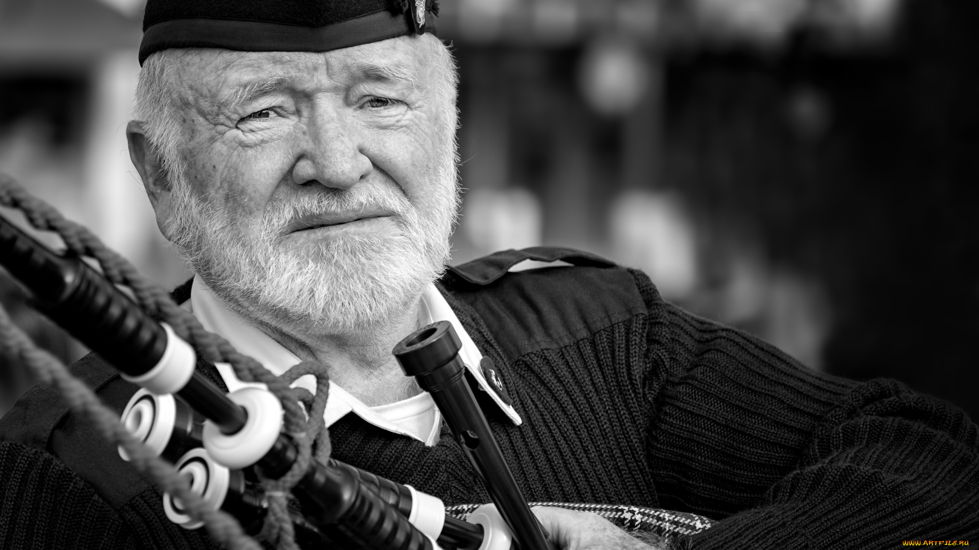 музыка, -другое, инструмент, мужчина, взгляд