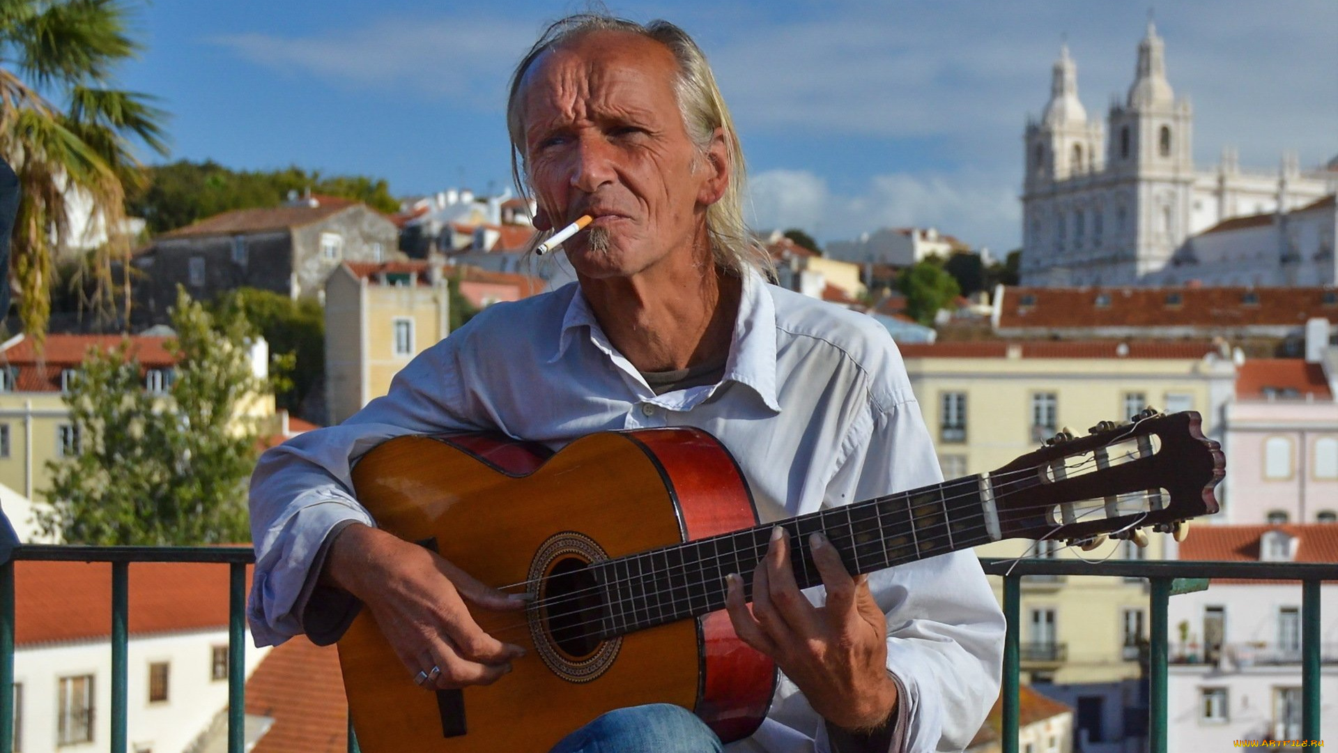 музыка, -другое, мужчина, гитара