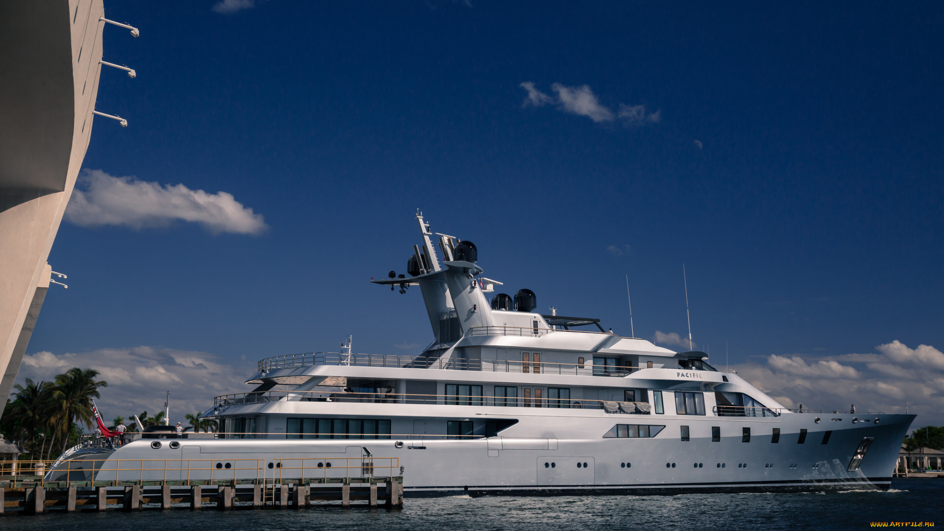 my, pacific, корабли, Яхты, суперяхта