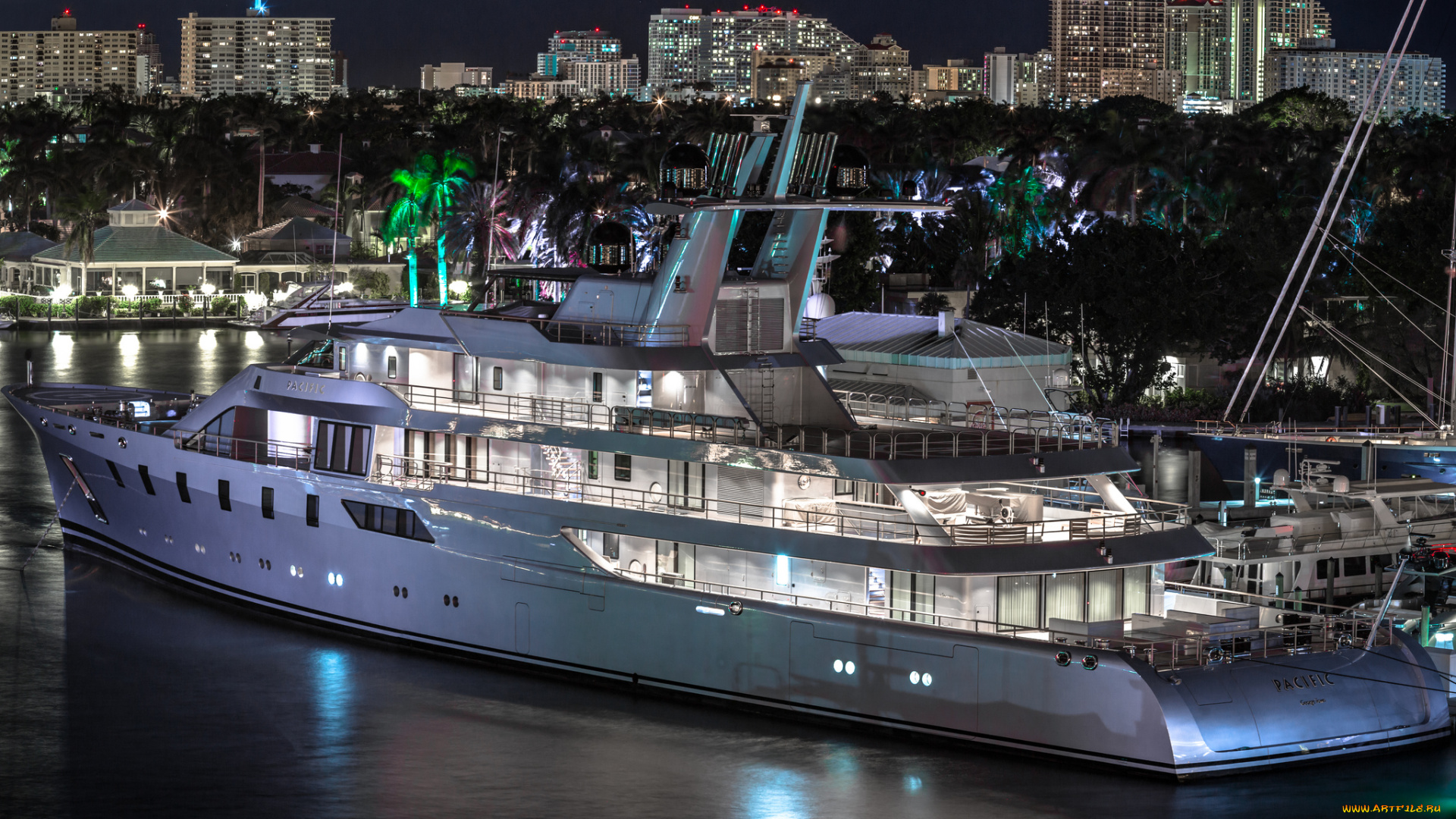 my, pacific, корабли, Яхты, суперяхта