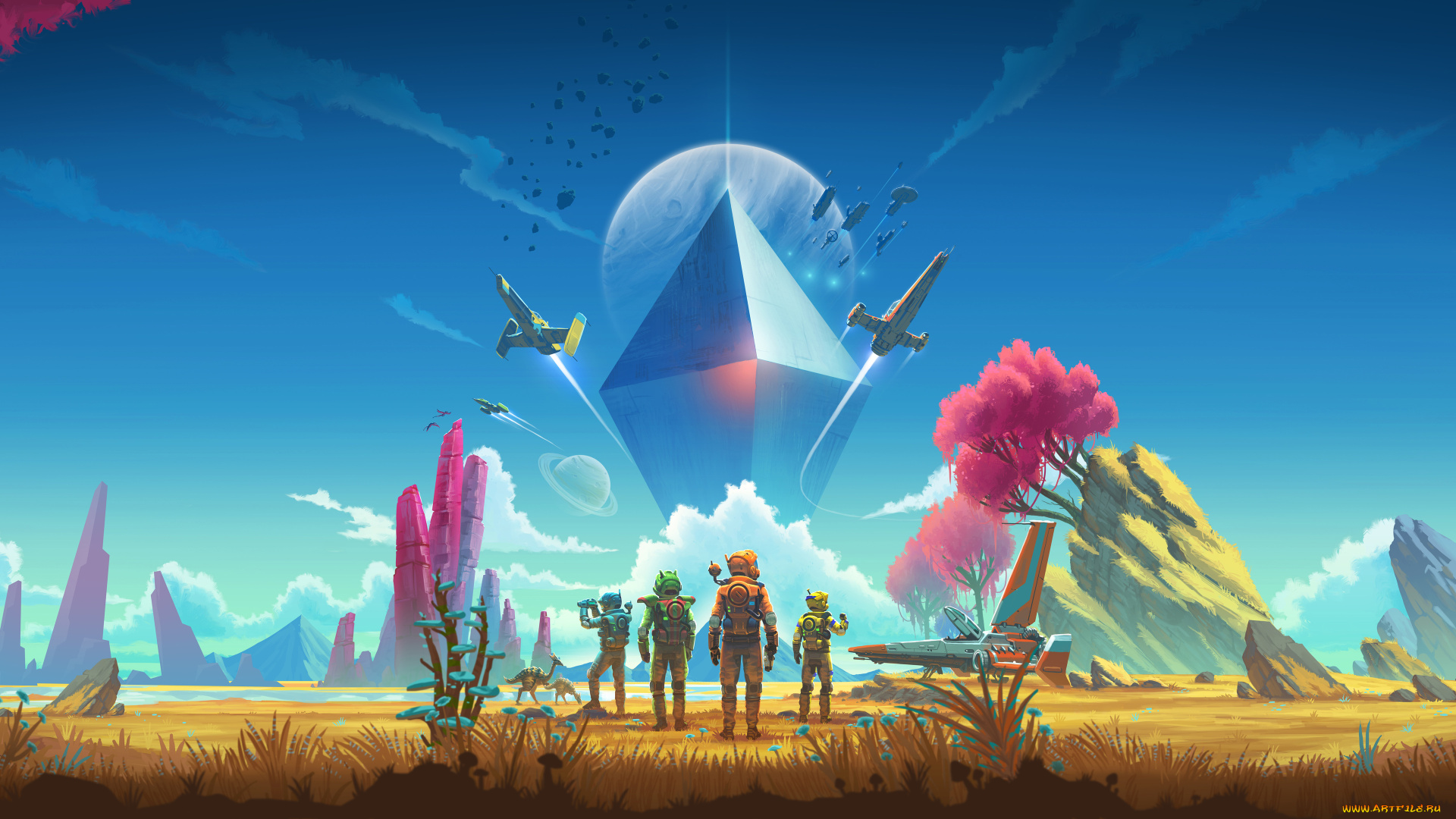 no, man’s, sky, видео, игры, no, mans, sky, адвенчура, симулятор