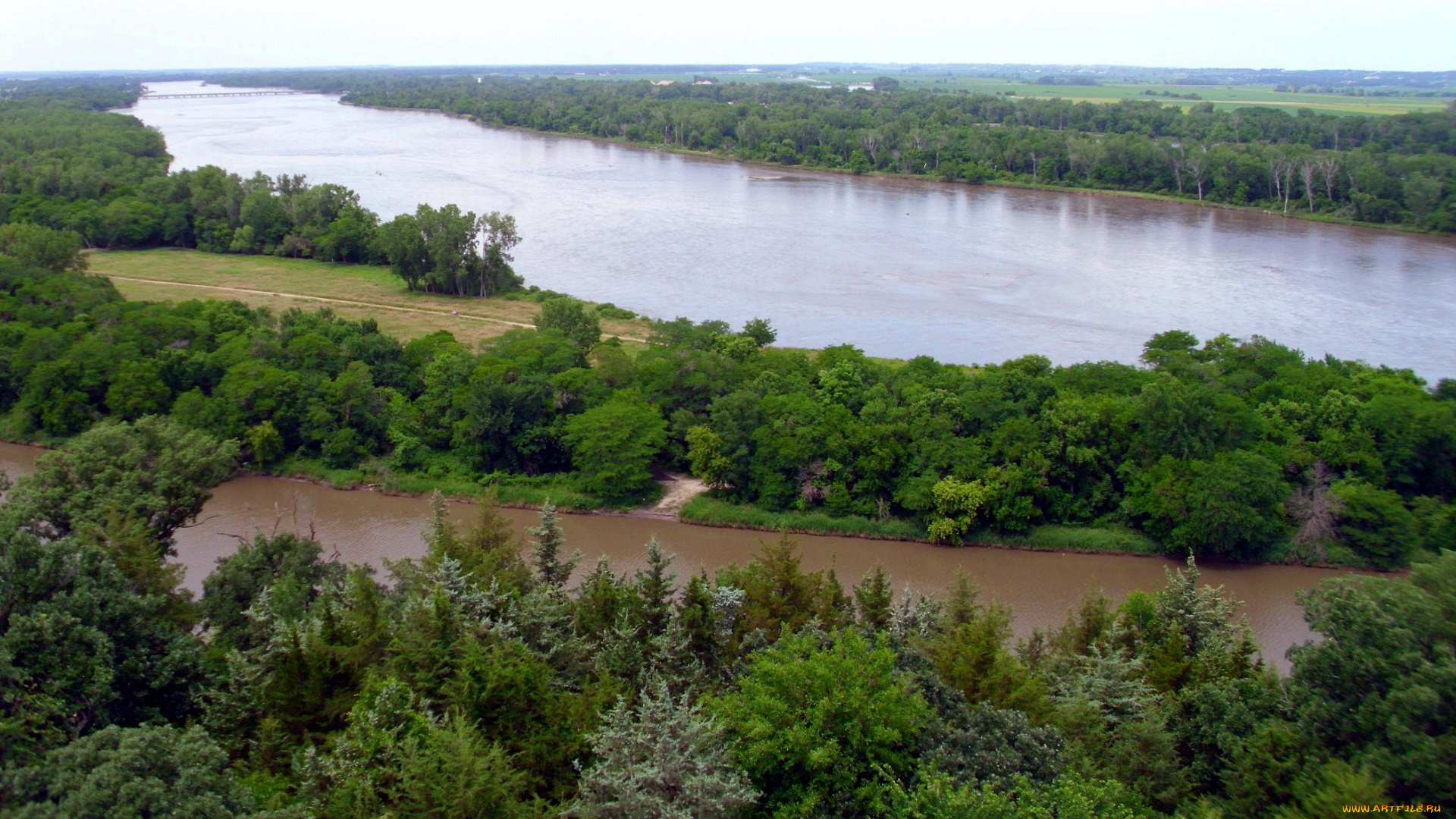 природа, реки, озера, панорама