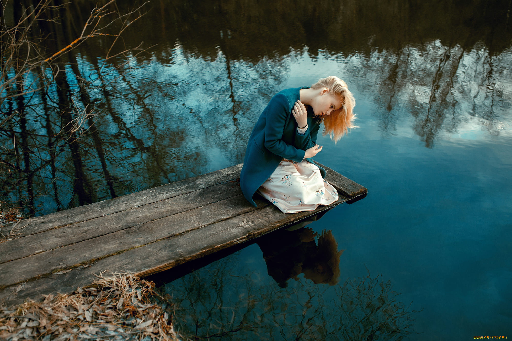 девушка, девушки, -unsort, , блондинки, , светловолосые, модель, мостки