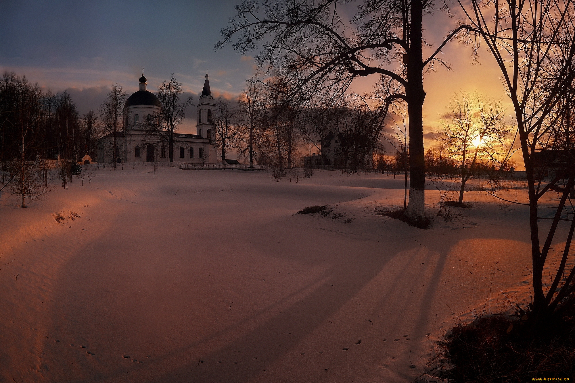 природа, восходы, закаты, закат