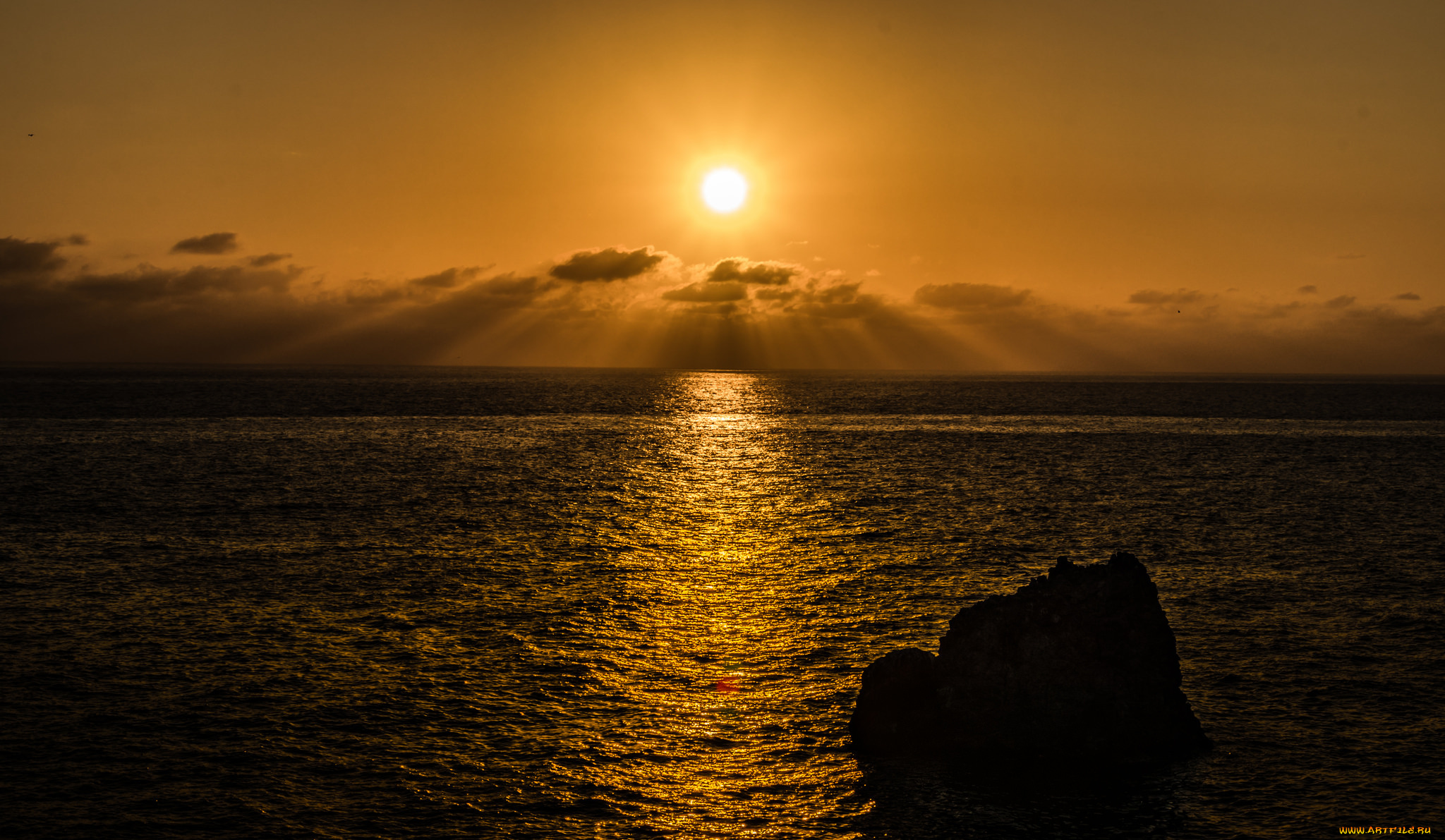 природа, восходы, закаты, простор