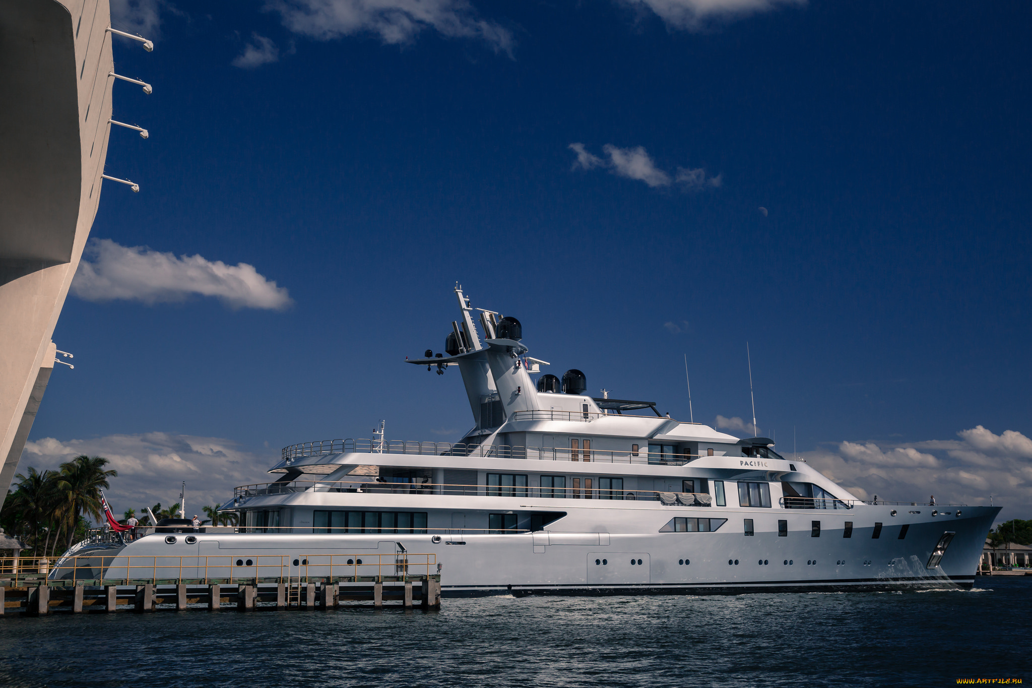 my, pacific, корабли, Яхты, суперяхта