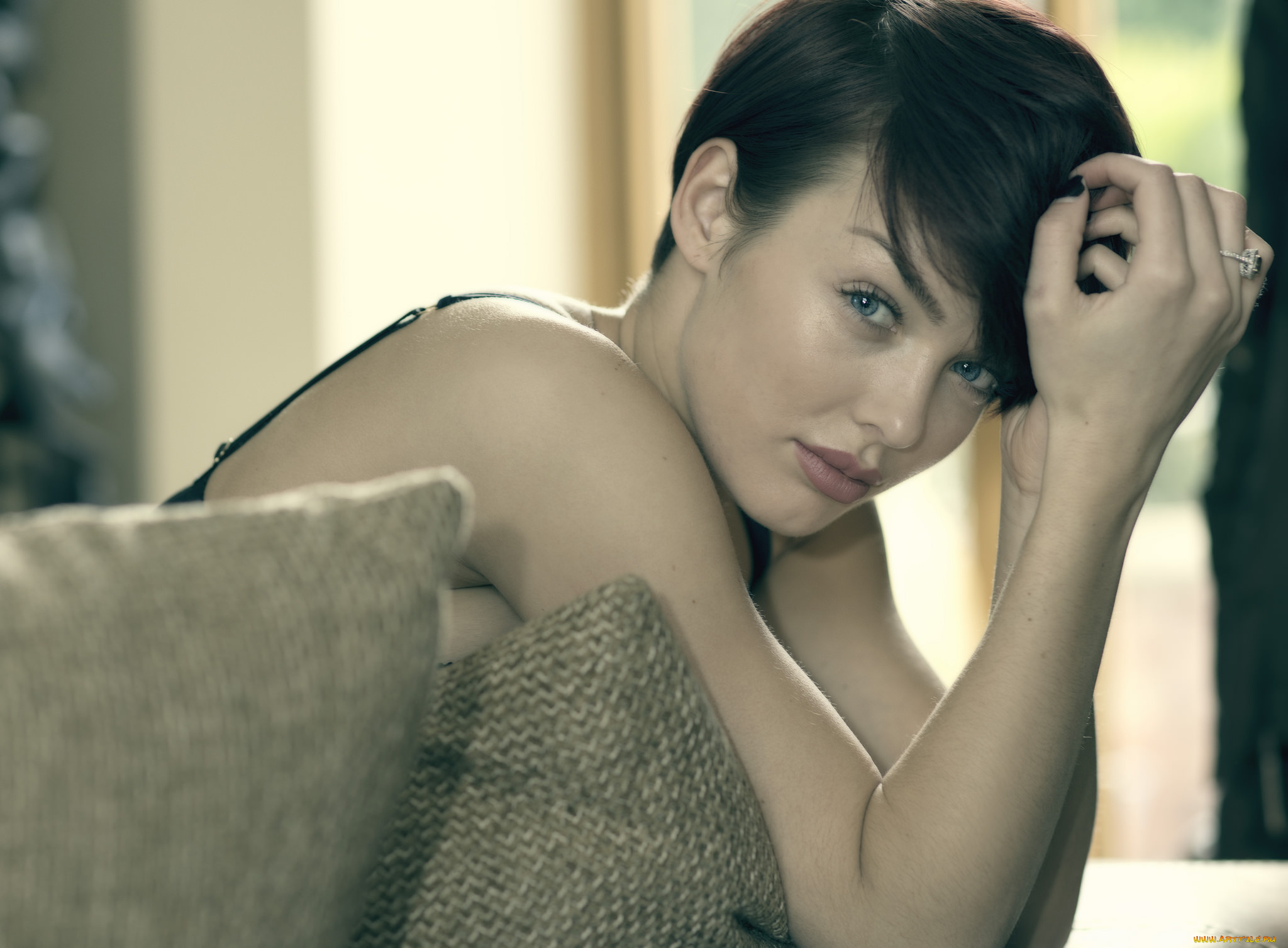 rosie, robinson, девушки, брюнетки, rosie, robinson, green, eyes, модель, рози, робинсон, 26, years