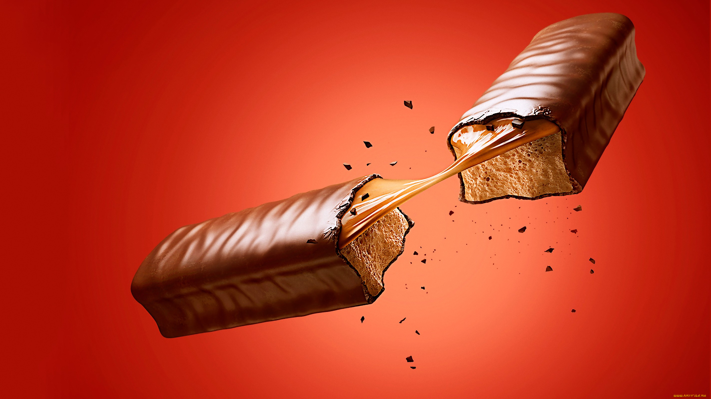 еда, конфеты, , шоколад, , сладости, красный, фон, шоколад, конфета