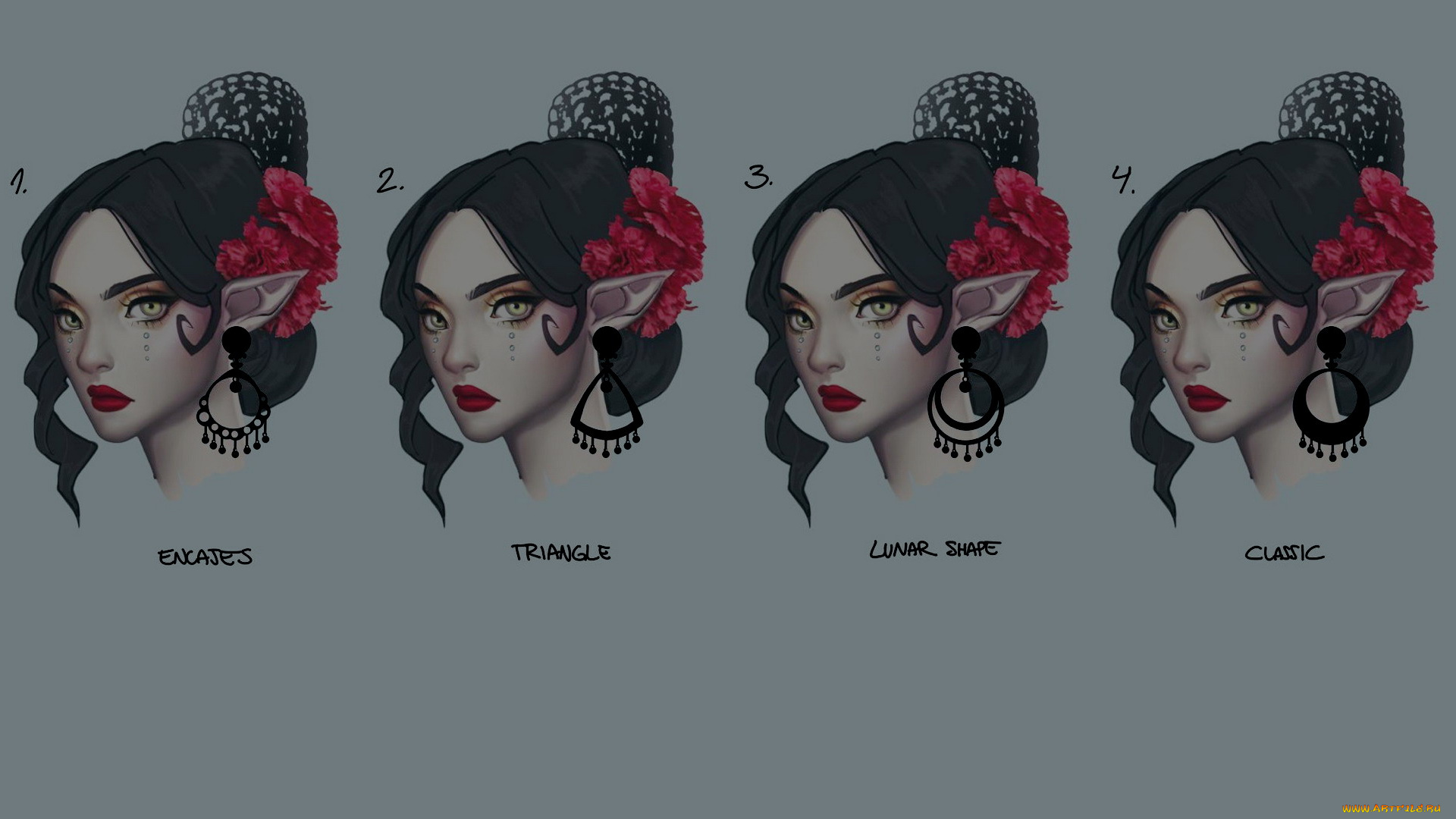 видео, игры, league, of, legends, лицо, серьги, фламенко, моргана