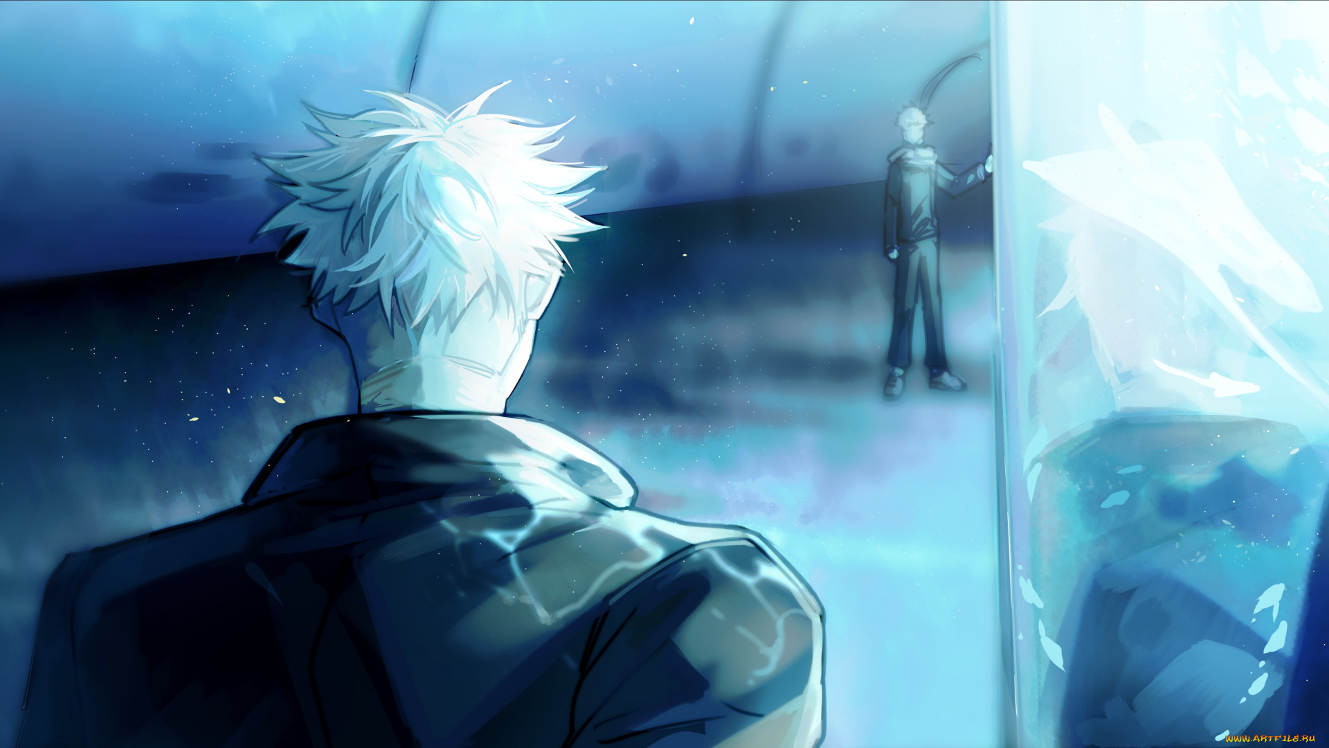 аниме, jujutsu, kaisen, магическая, битва