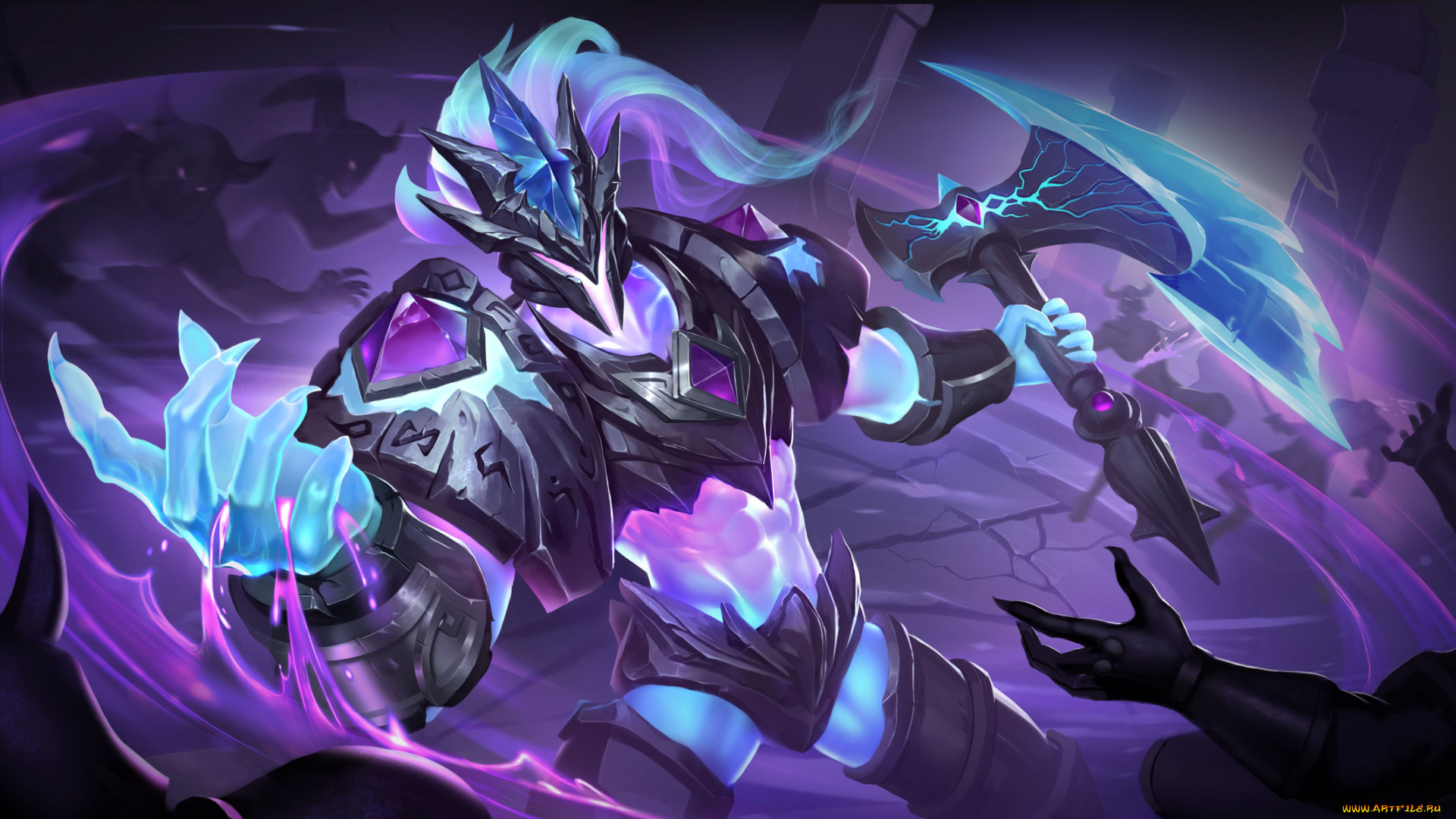 видео, игры, heroes, evolved, броня, магия, топор, демоны