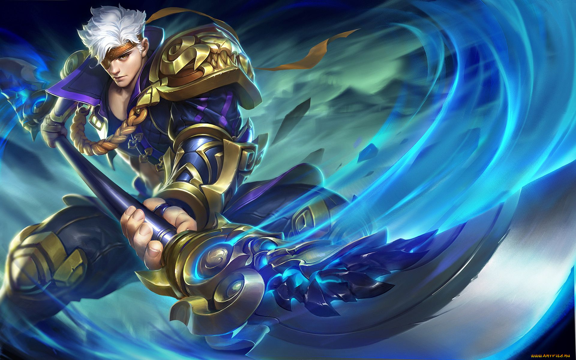 видео, игры, heroes, evolved, парень, оружие, движение, магия