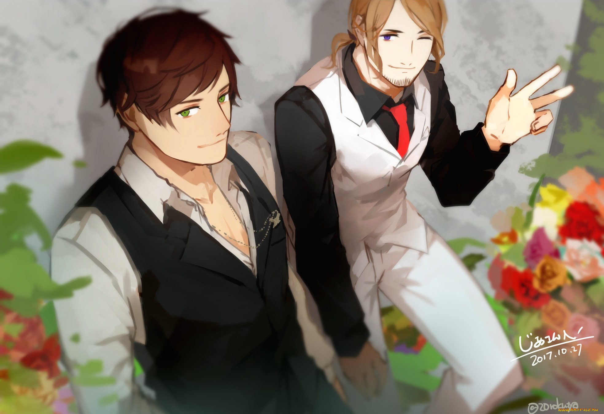 аниме, hetalia, , axis, powers, хеталия, и, страны, оси