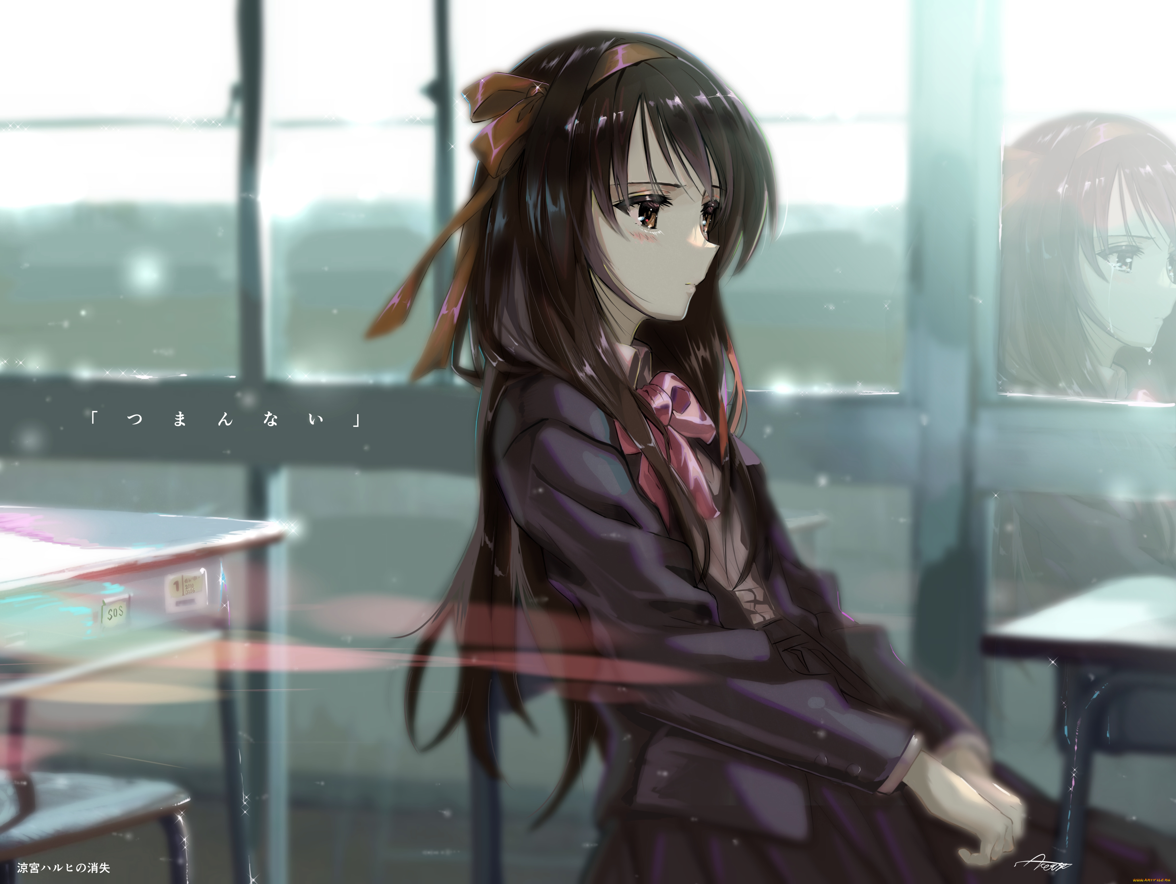 аниме, the, melancholy, of, haruhi, suzumiya, харухи, судзумия