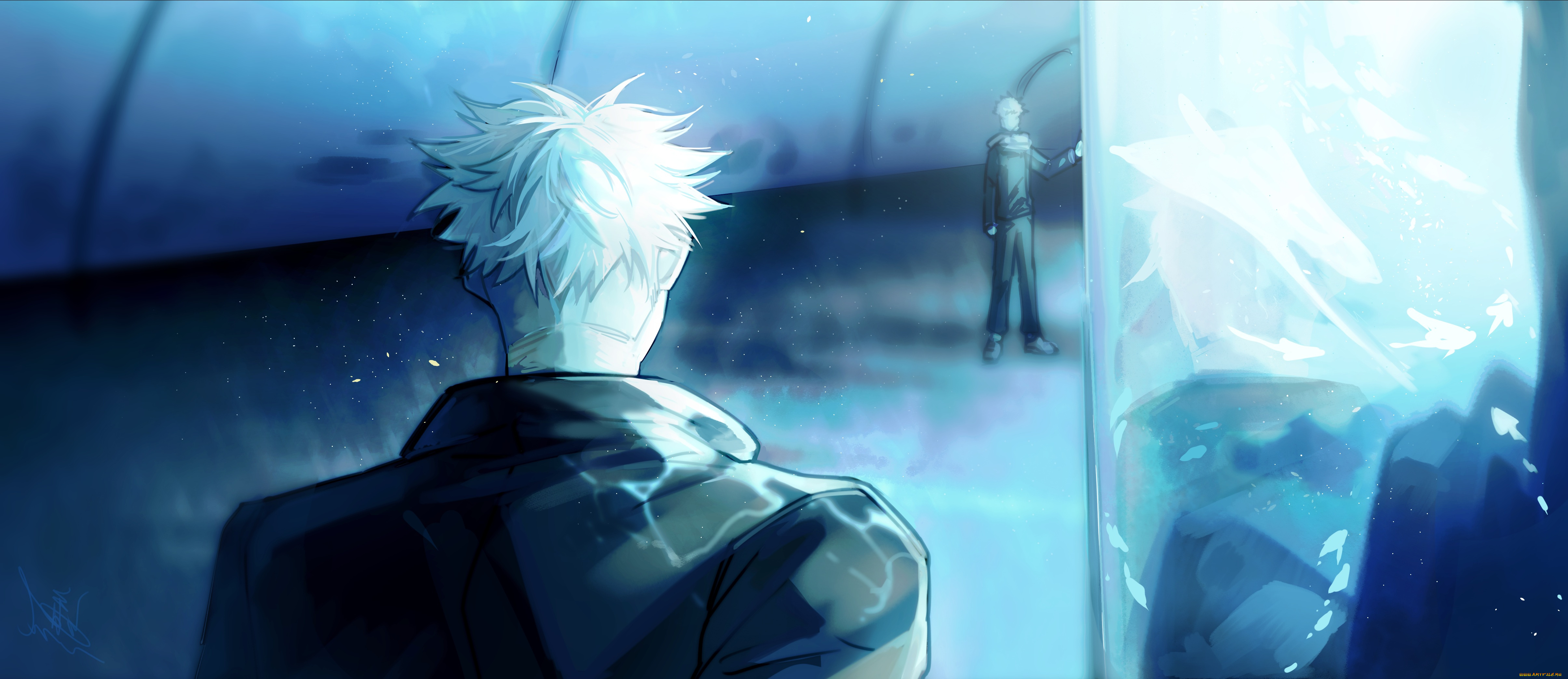 аниме, jujutsu, kaisen, магическая, битва