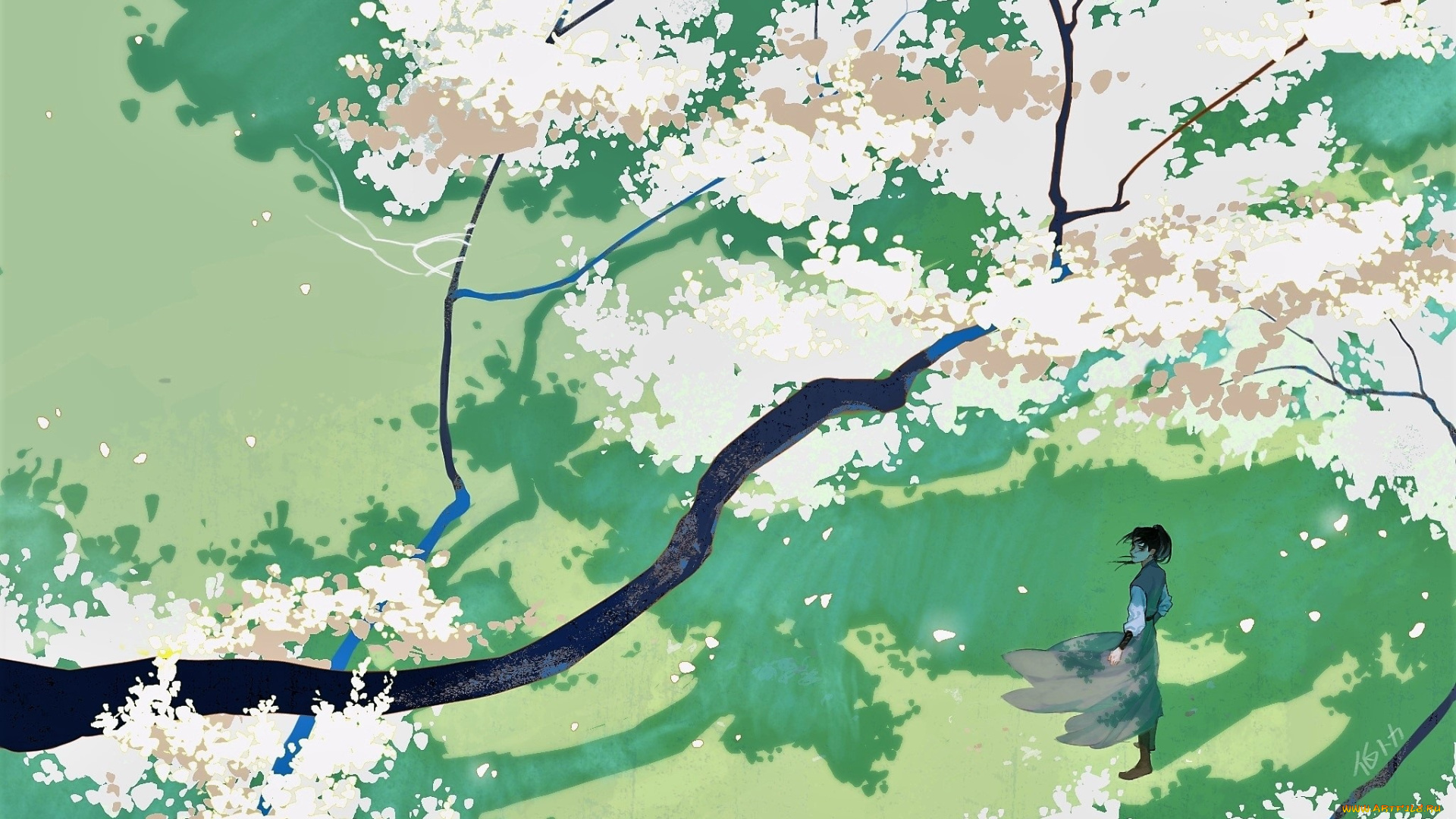 рисованное, кино, , мультфильмы, се, юнь, дерево