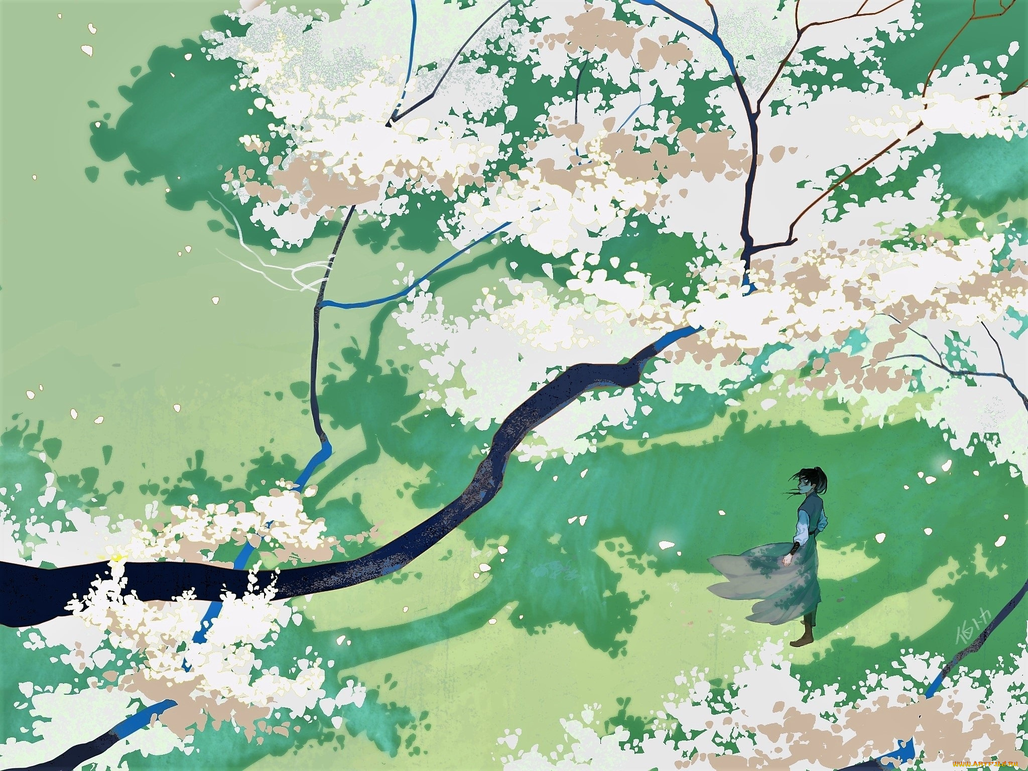 рисованное, кино, , мультфильмы, се, юнь, дерево