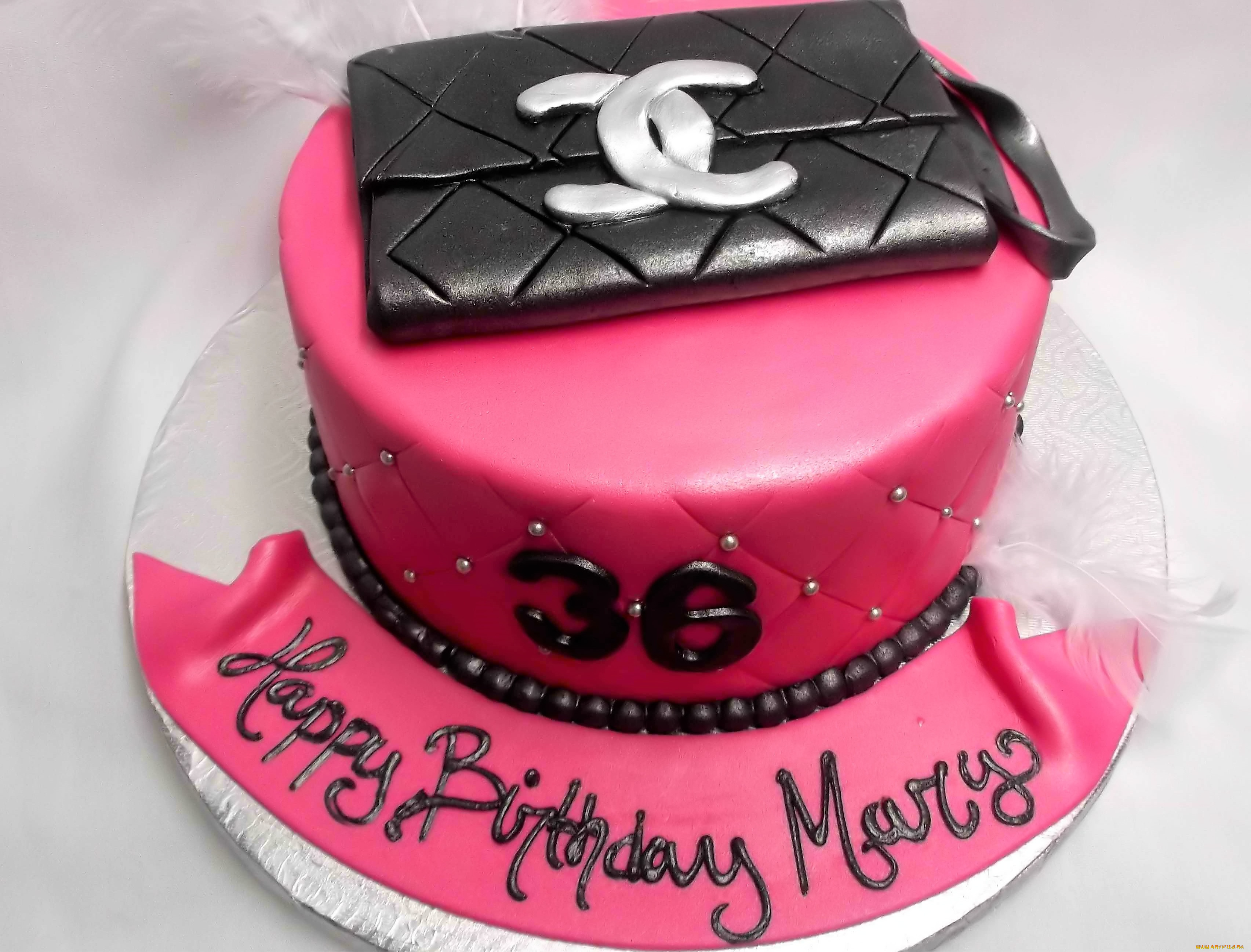 праздничные, день, рождения, торт, шляпа