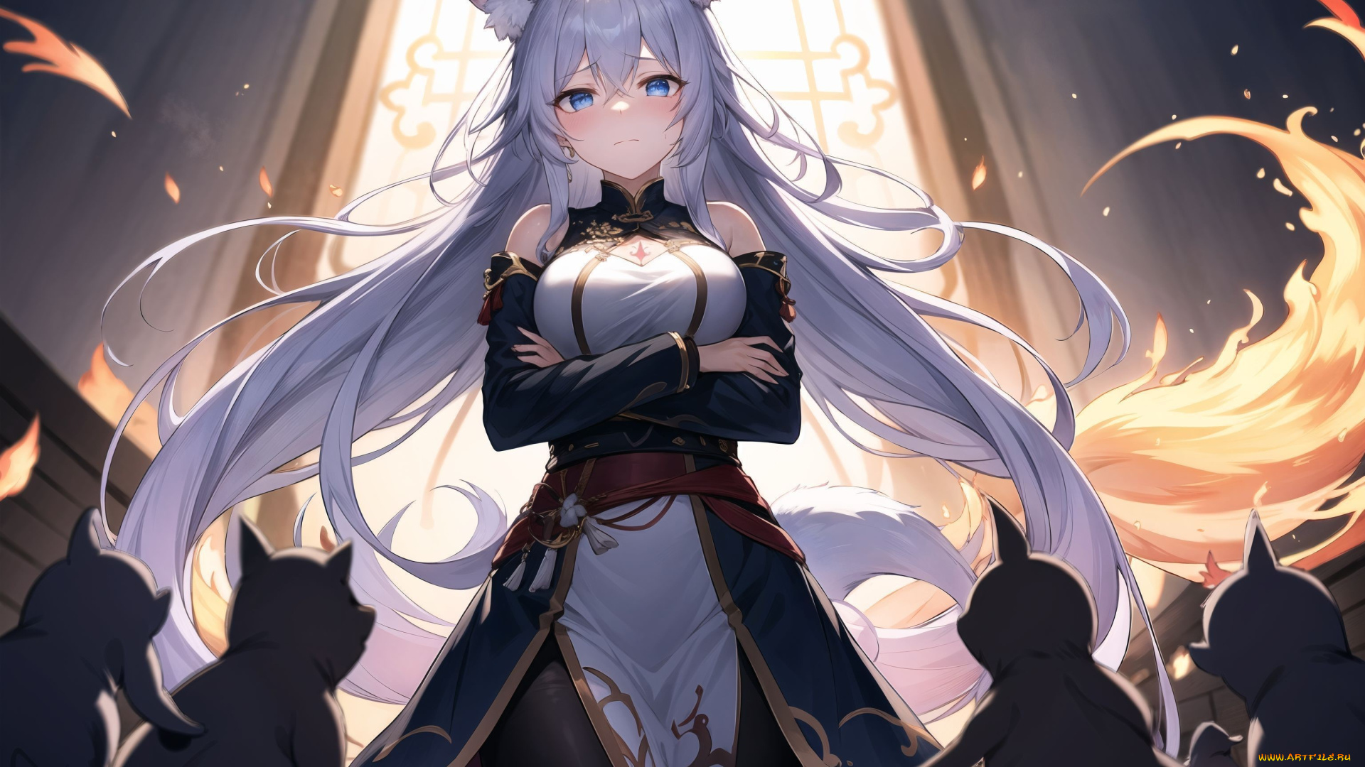 аниме, животные, , существа, нейросети, графика, нейроарт, ai, art, нейронные, сети, рисунки, нейро, искусство, девушка, с, ушками