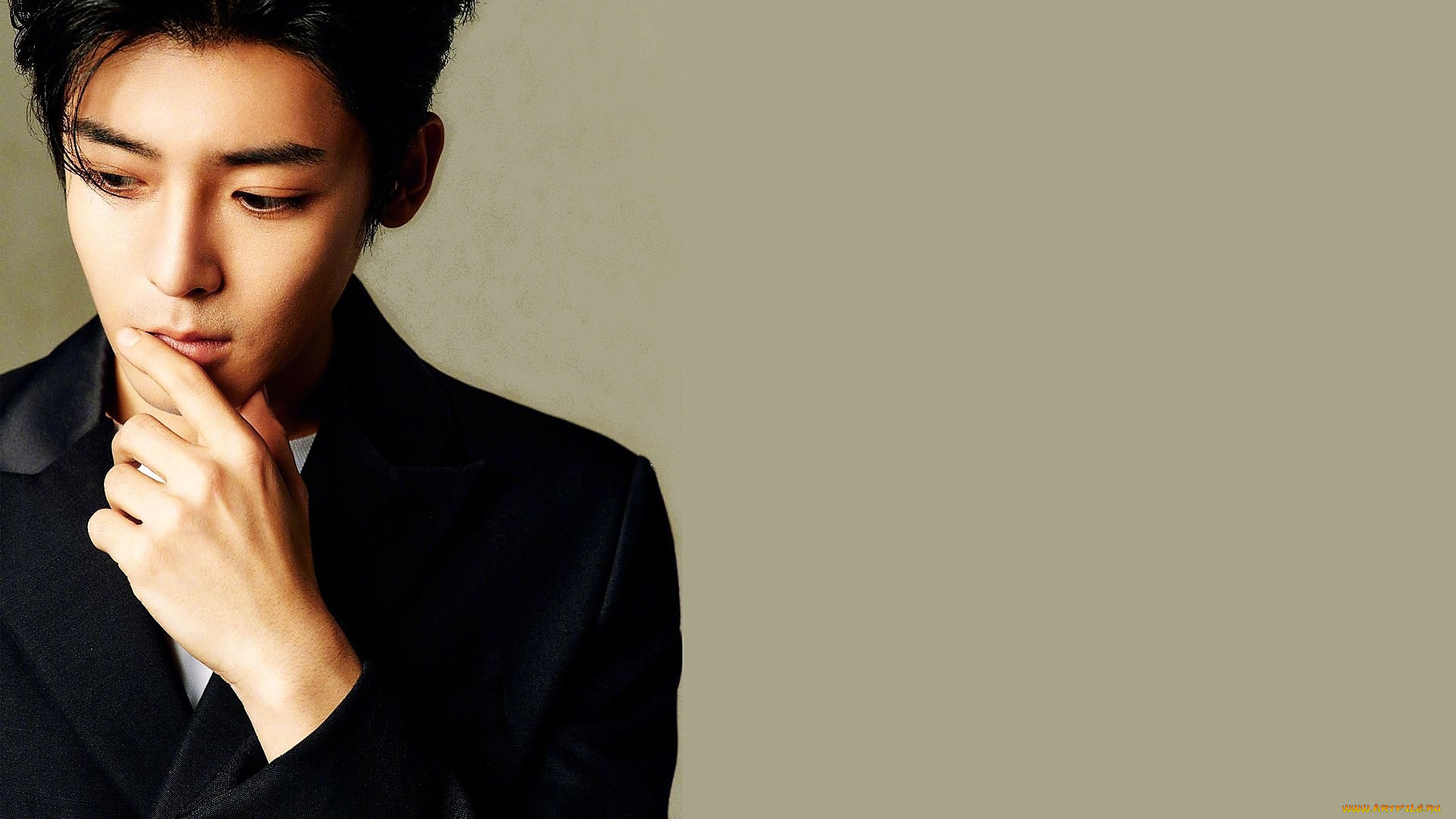 мужчины, hou, ming, hao, актер, пиджак