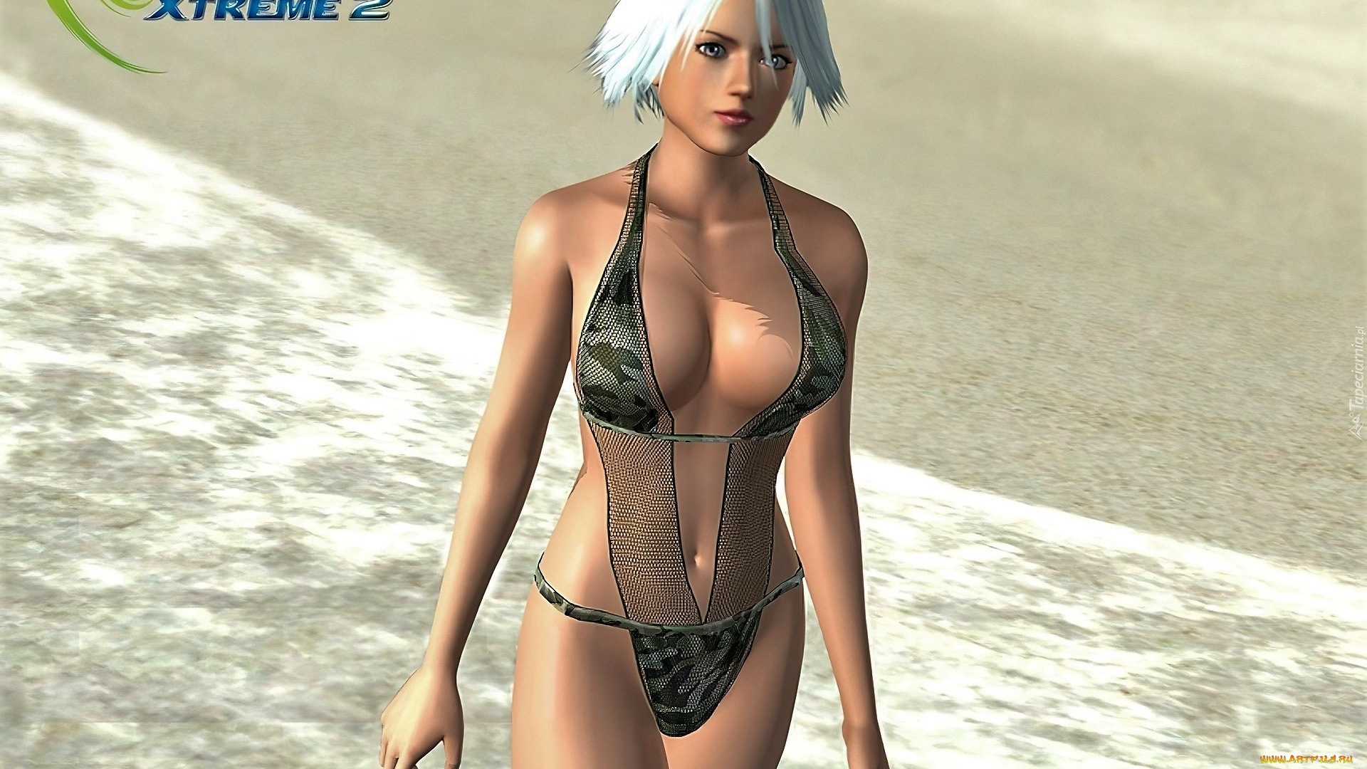 видео, игры, dead, or, alive, , xtreme, 2, блондинка, купальник, море
