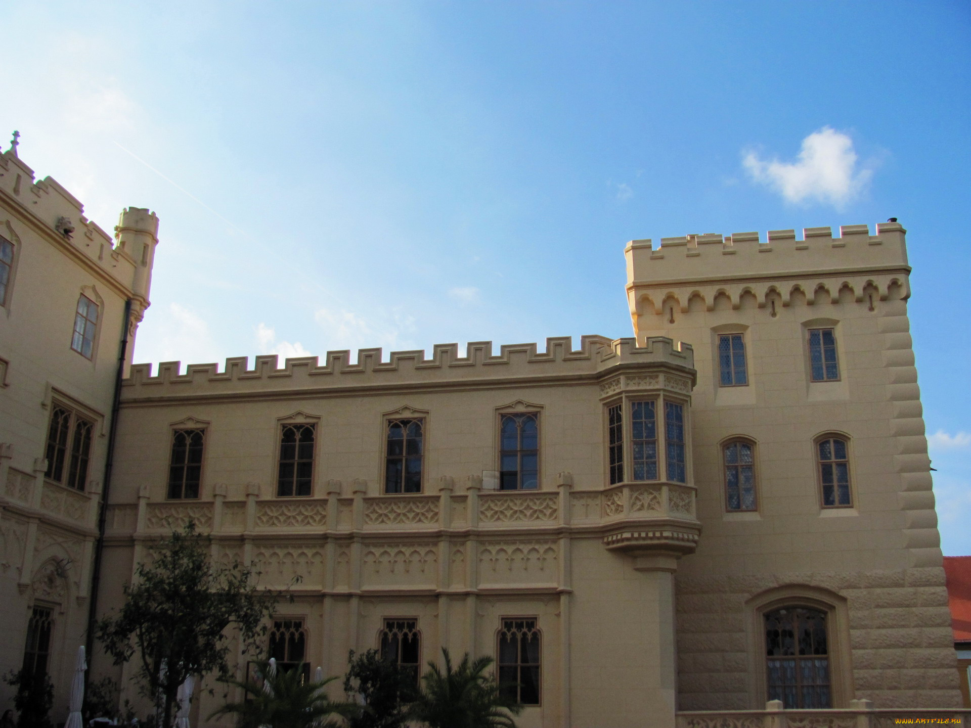 lednice, castle, города, замок, леднице, , чехия, lednice, castle