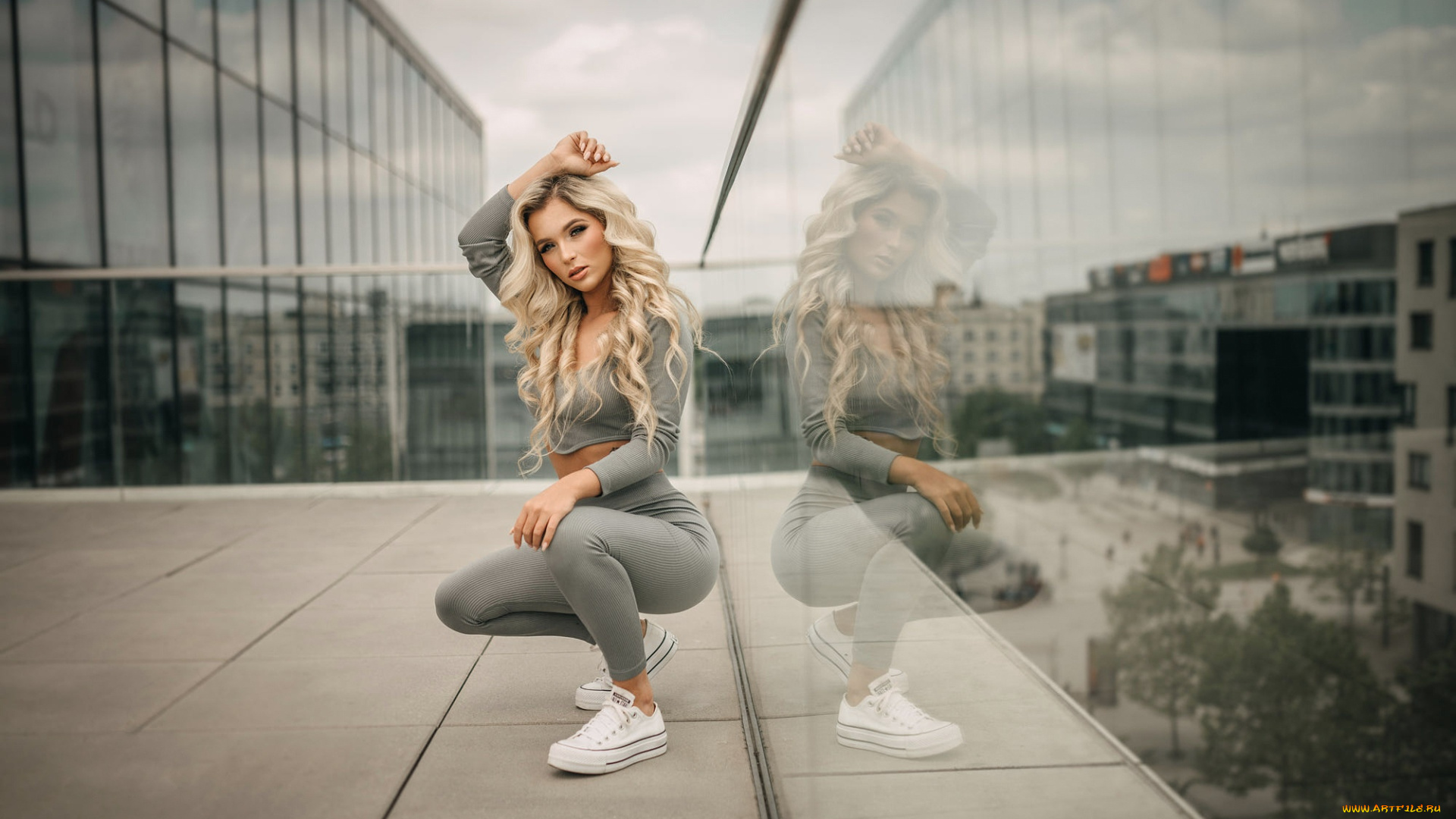 девушки, -, блондинки, , светловолосые, jiri, tulach, девушка, позирует