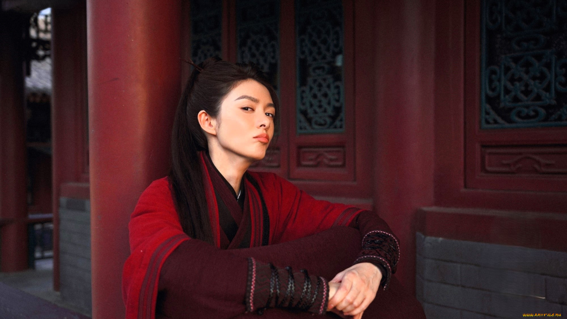 кино, фильмы, the, glory, девушка, взгляд, дворец, колонны