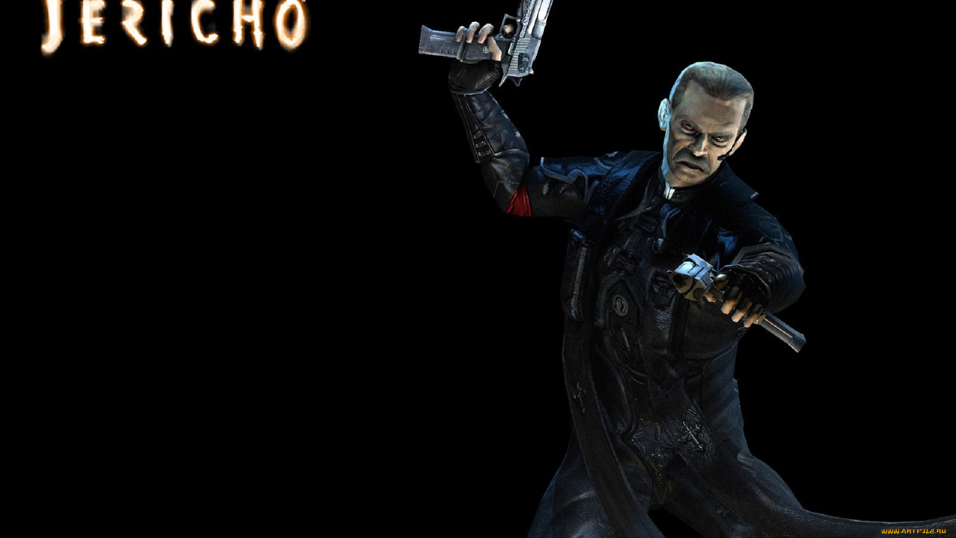 видео, игры, clive, barker`s, jericho, человек, оружие