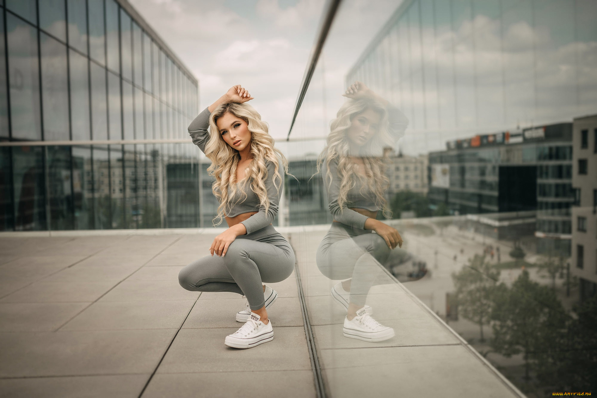 девушки, -, блондинки, , светловолосые, jiri, tulach, девушка, позирует