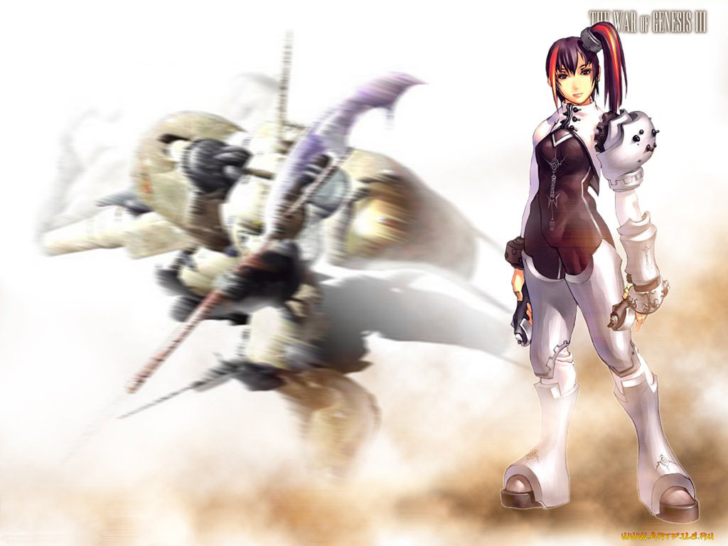 аниме, the, war, of, genesis, iii