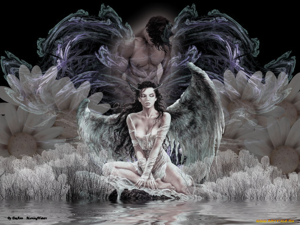 фэнтези, ангелы