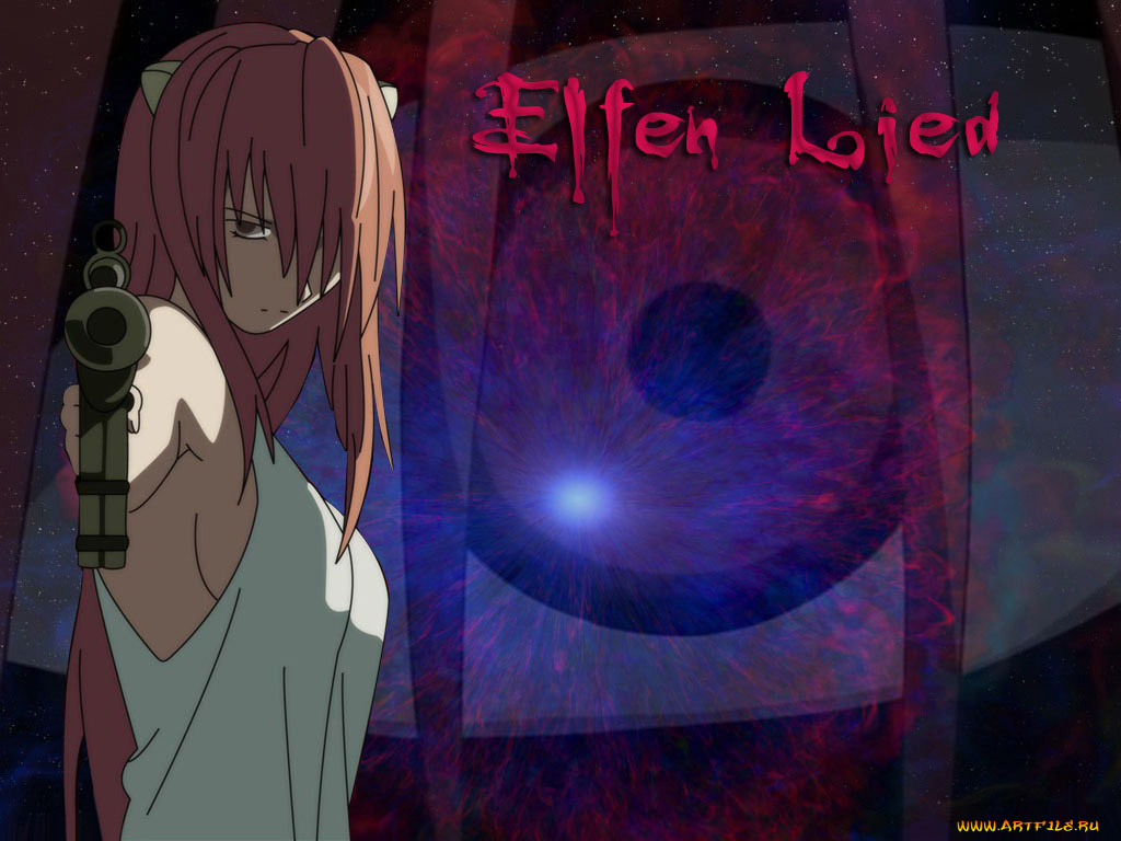аниме, elfen, lied