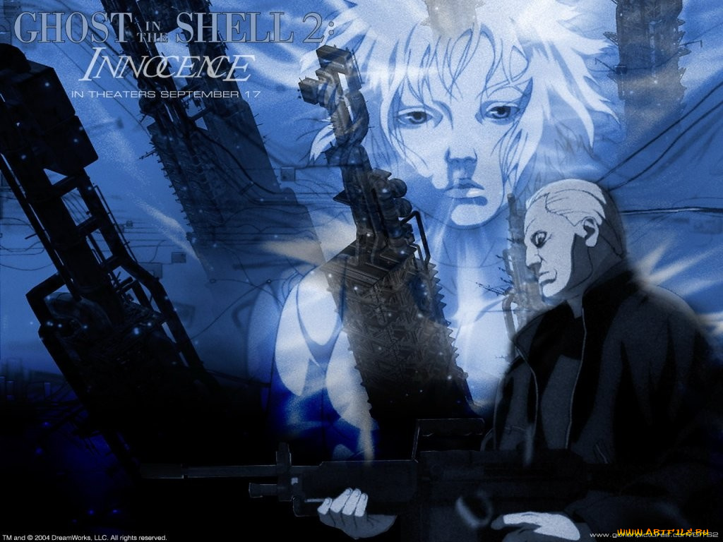 аниме, ghost, in, the, shell