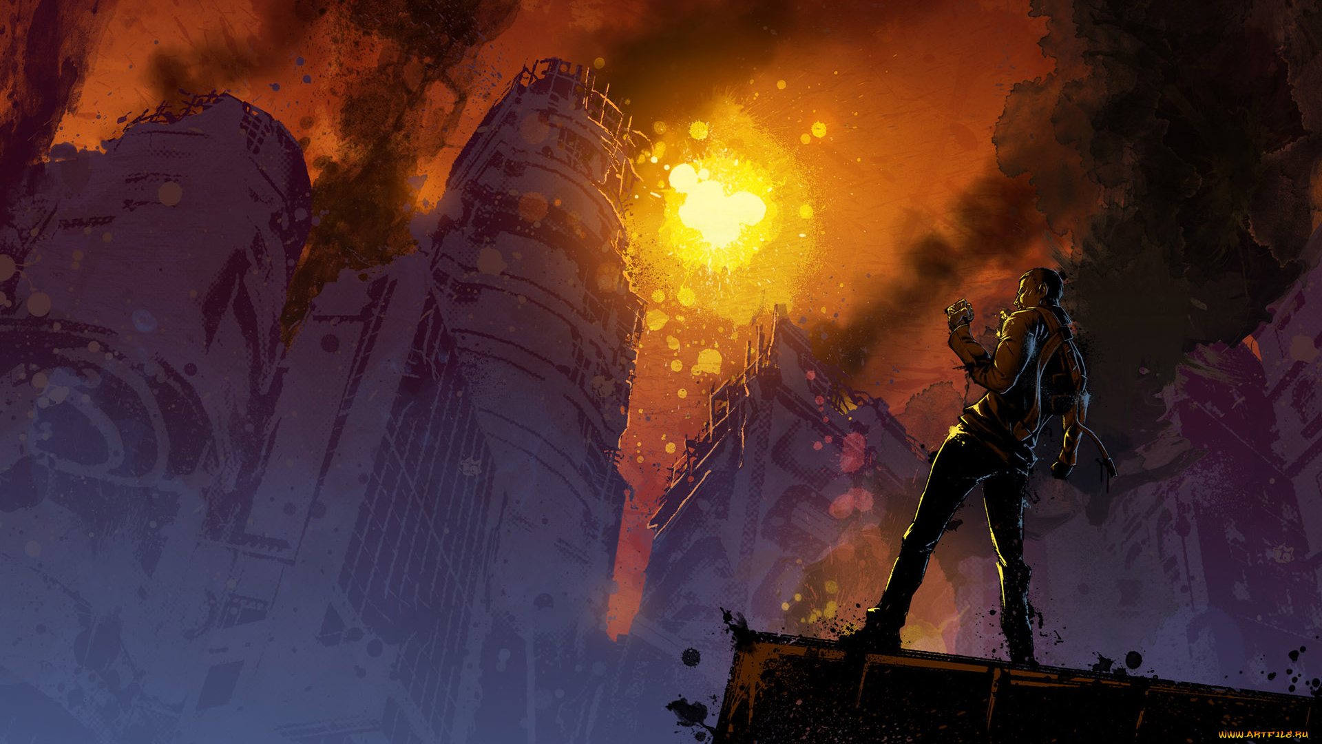 видео, игры, infamous