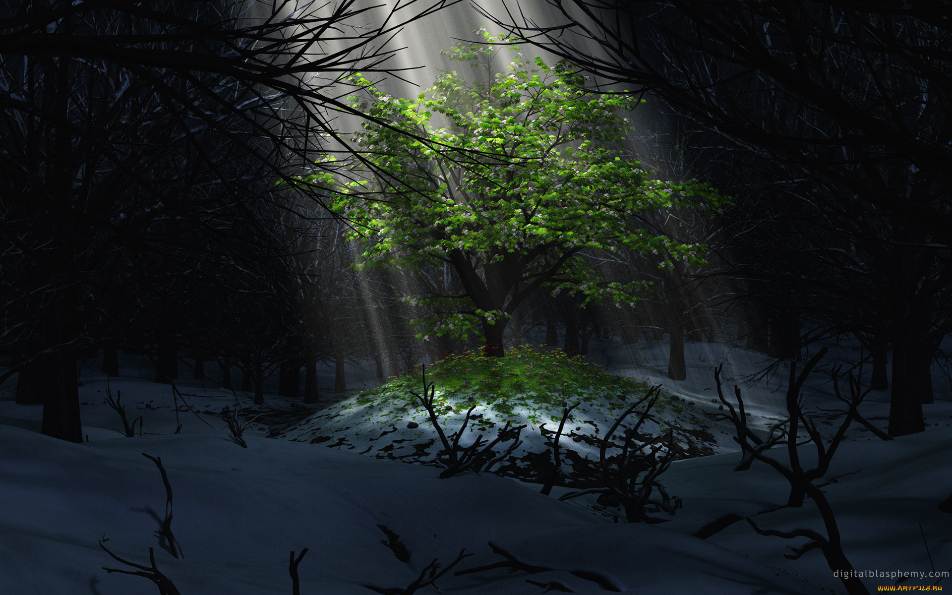 3д, графика, nature, landscape, природа