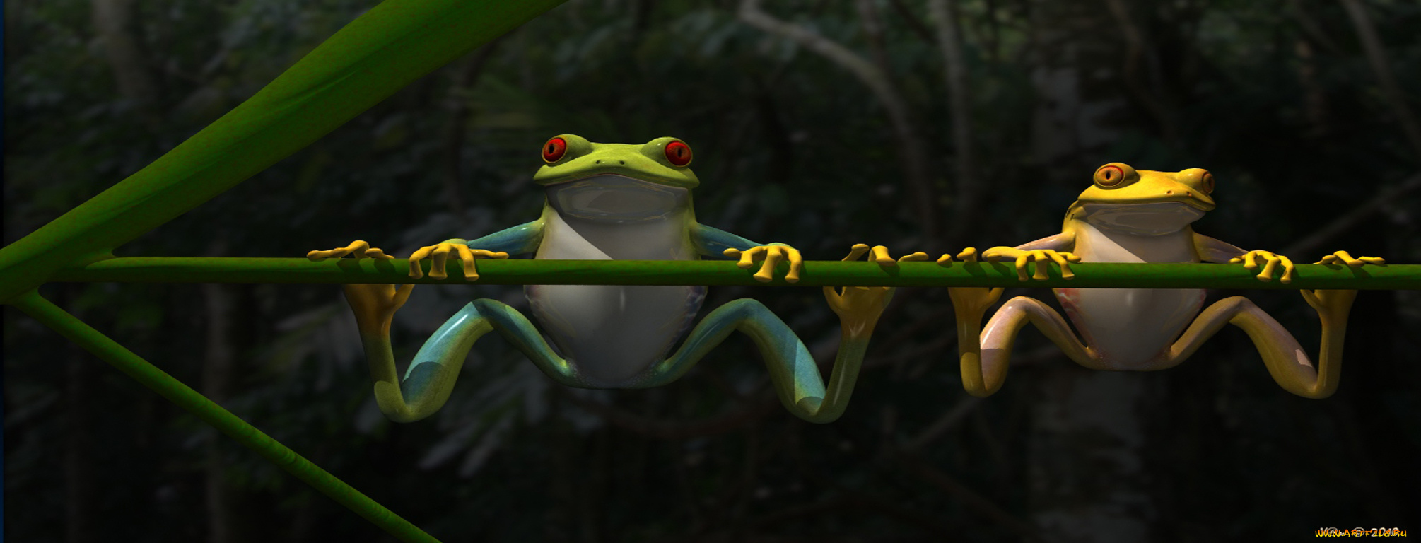 3д, графика, animals, животные