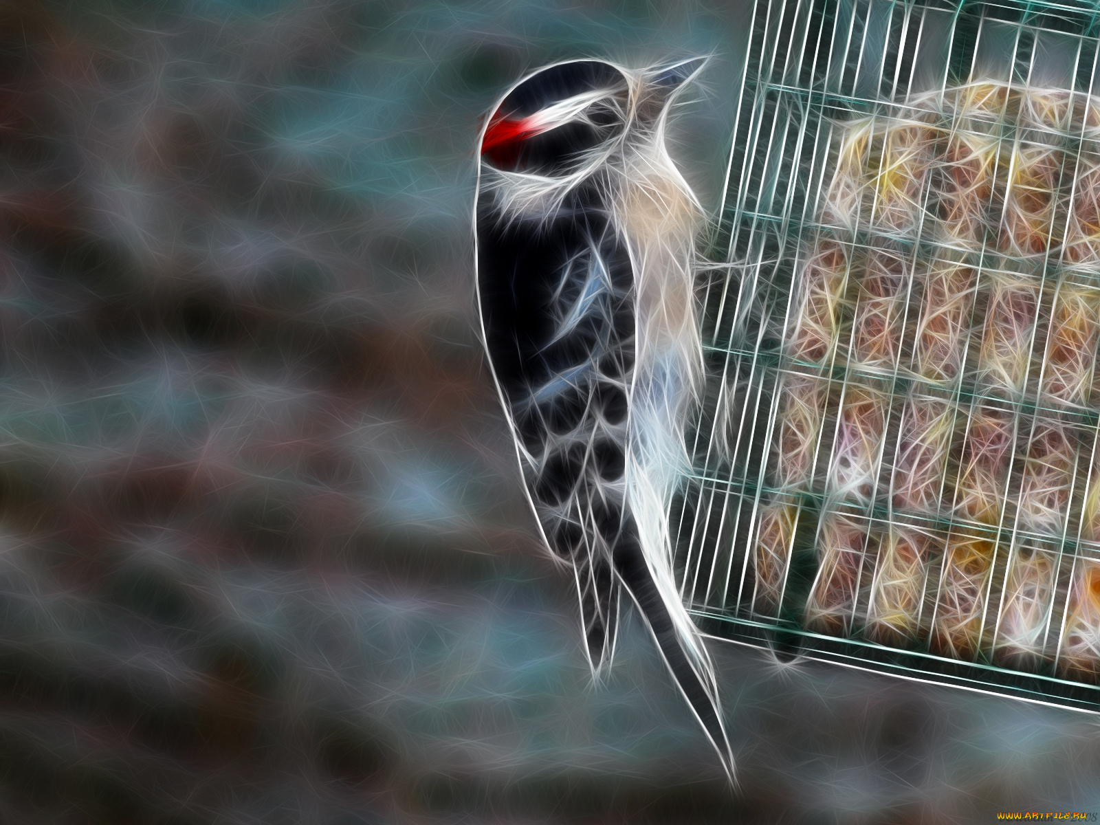 3д, графика, animals, животные