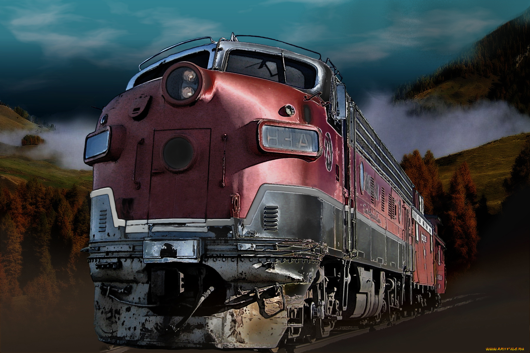 техника, локомотивы