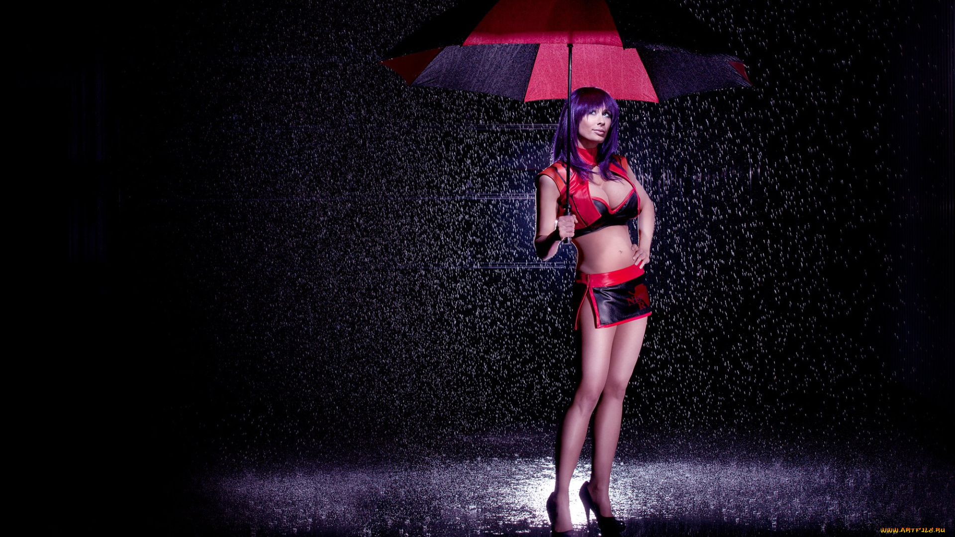 Marie, Claude, Bourbonnais, девушки, , , , девушка, с, зонтом